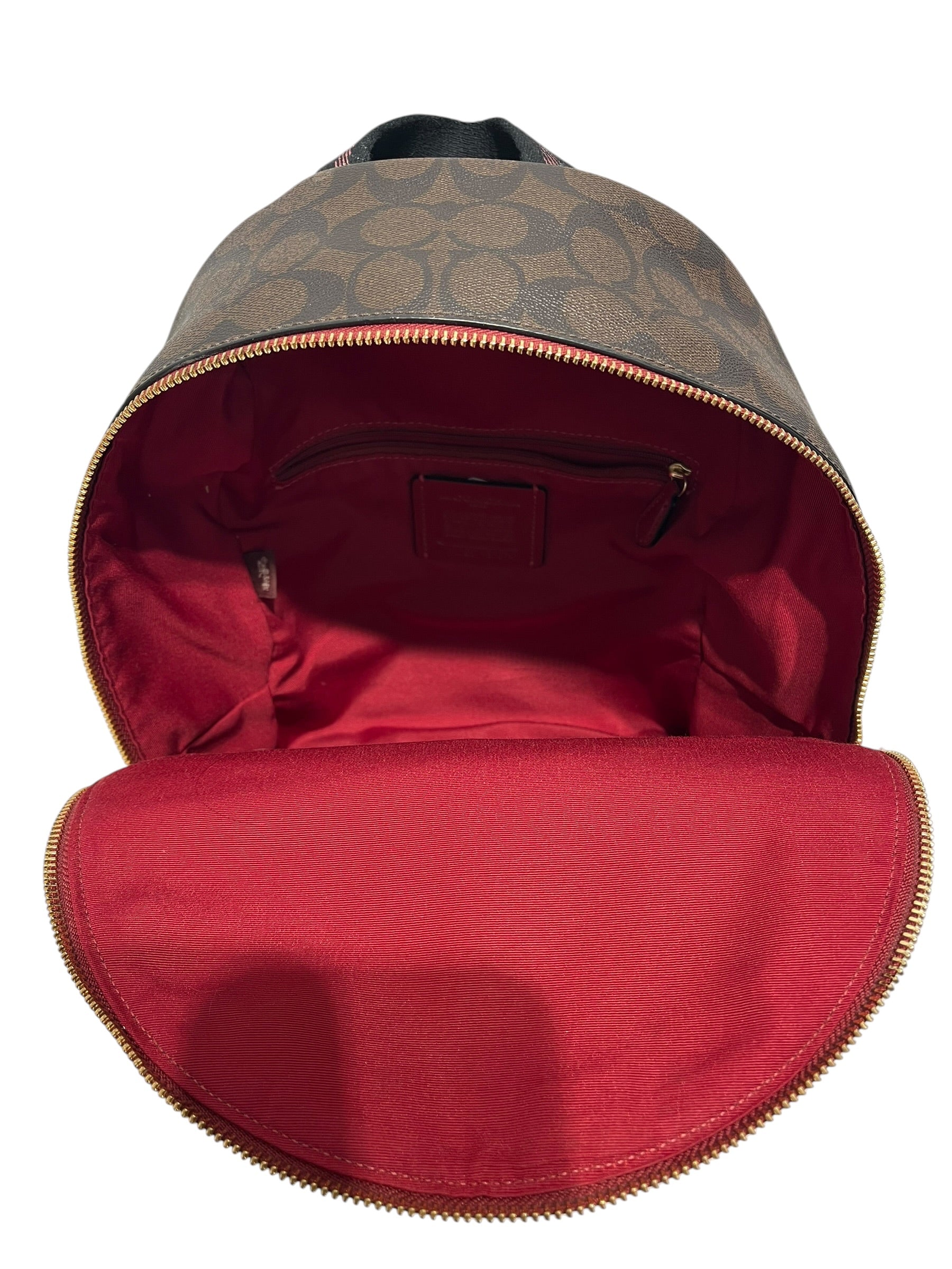 COACH/Backpack/All Over Print/Leather/PNK/Signature Canvas view 3