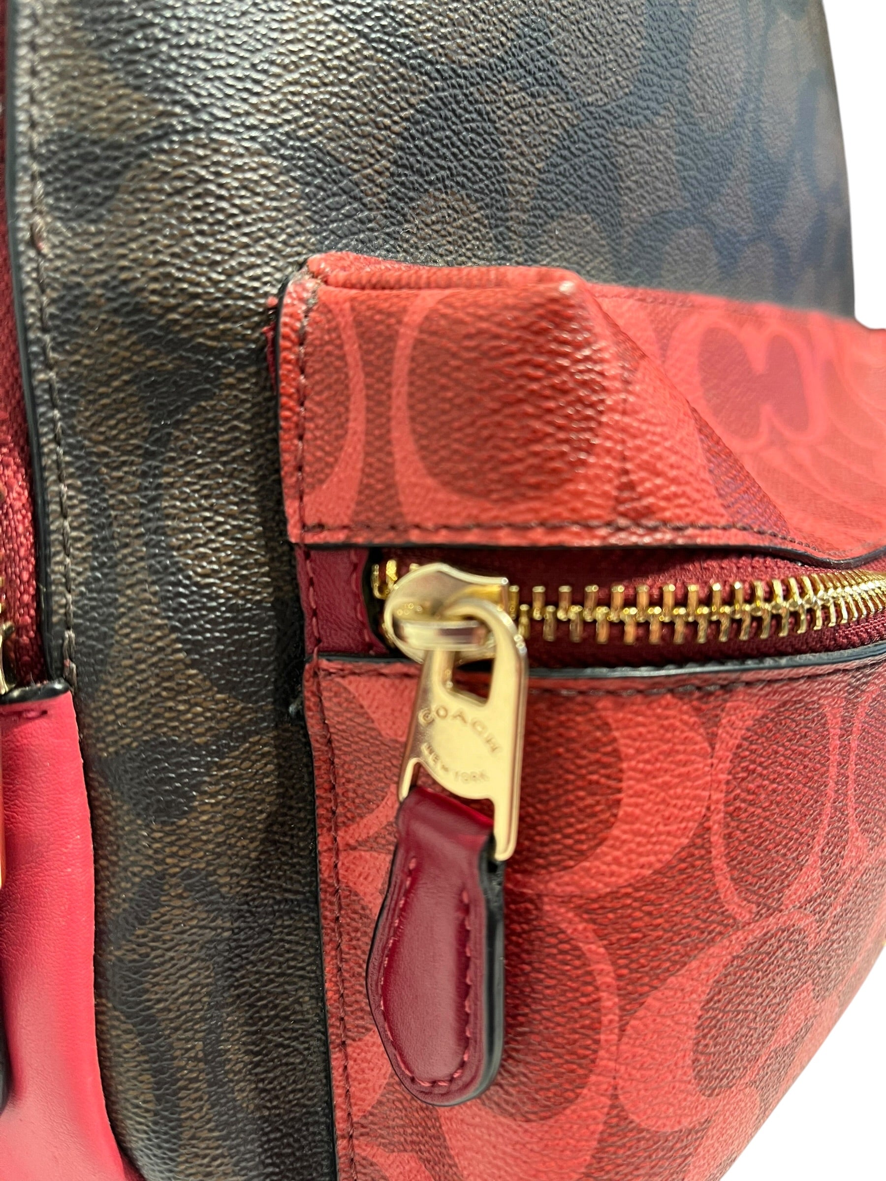 COACH/Backpack/All Over Print/Leather/PNK/Signature Canvas view 6