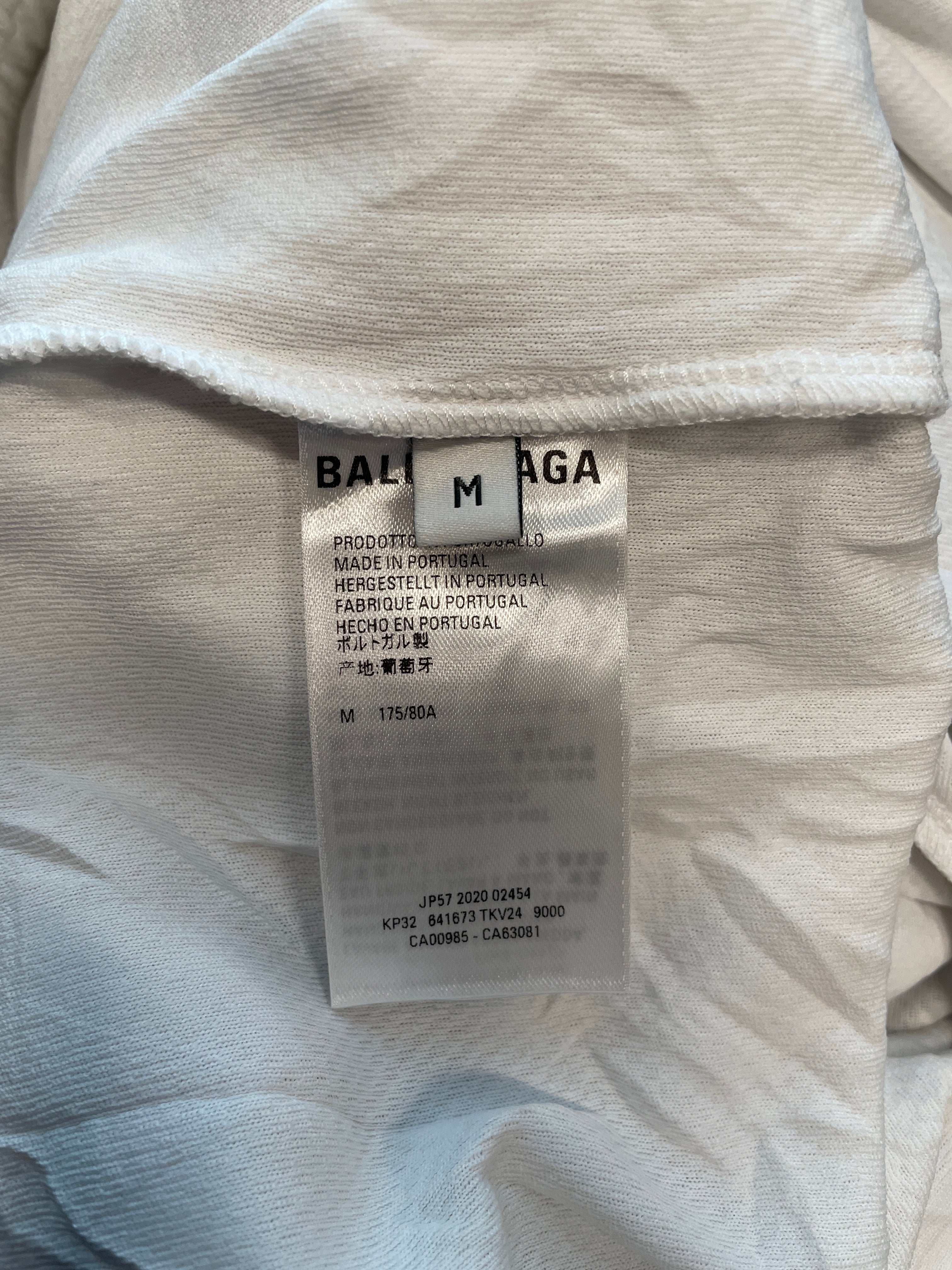 BALENCIAGA/Pants/M/Cotton/WHT/SWEATPANTS\SML LOGO PRINT view 5
