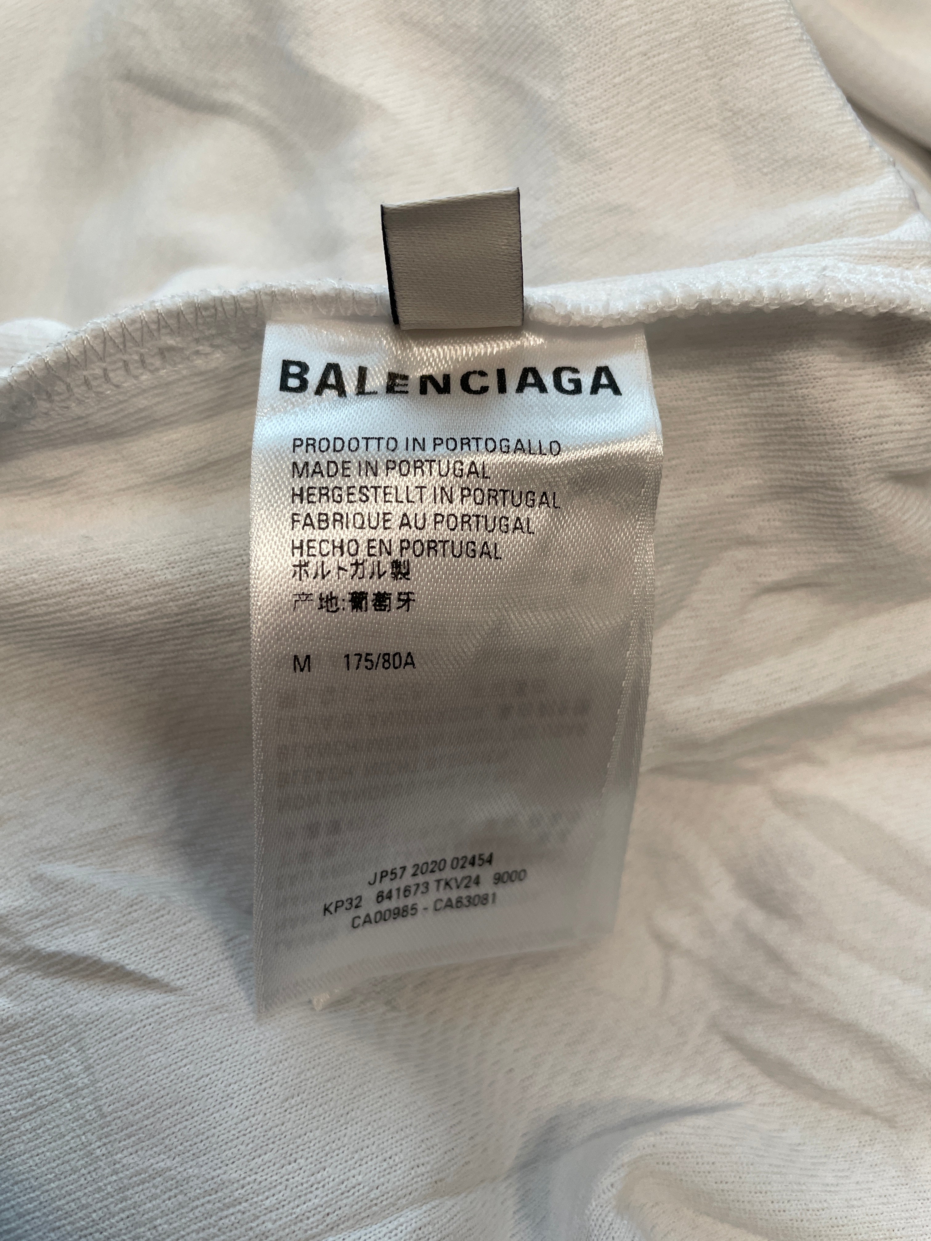 BALENCIAGA/Pants/M/Cotton/WHT/SWEATPANTS\SML LOGO PRINT view 6