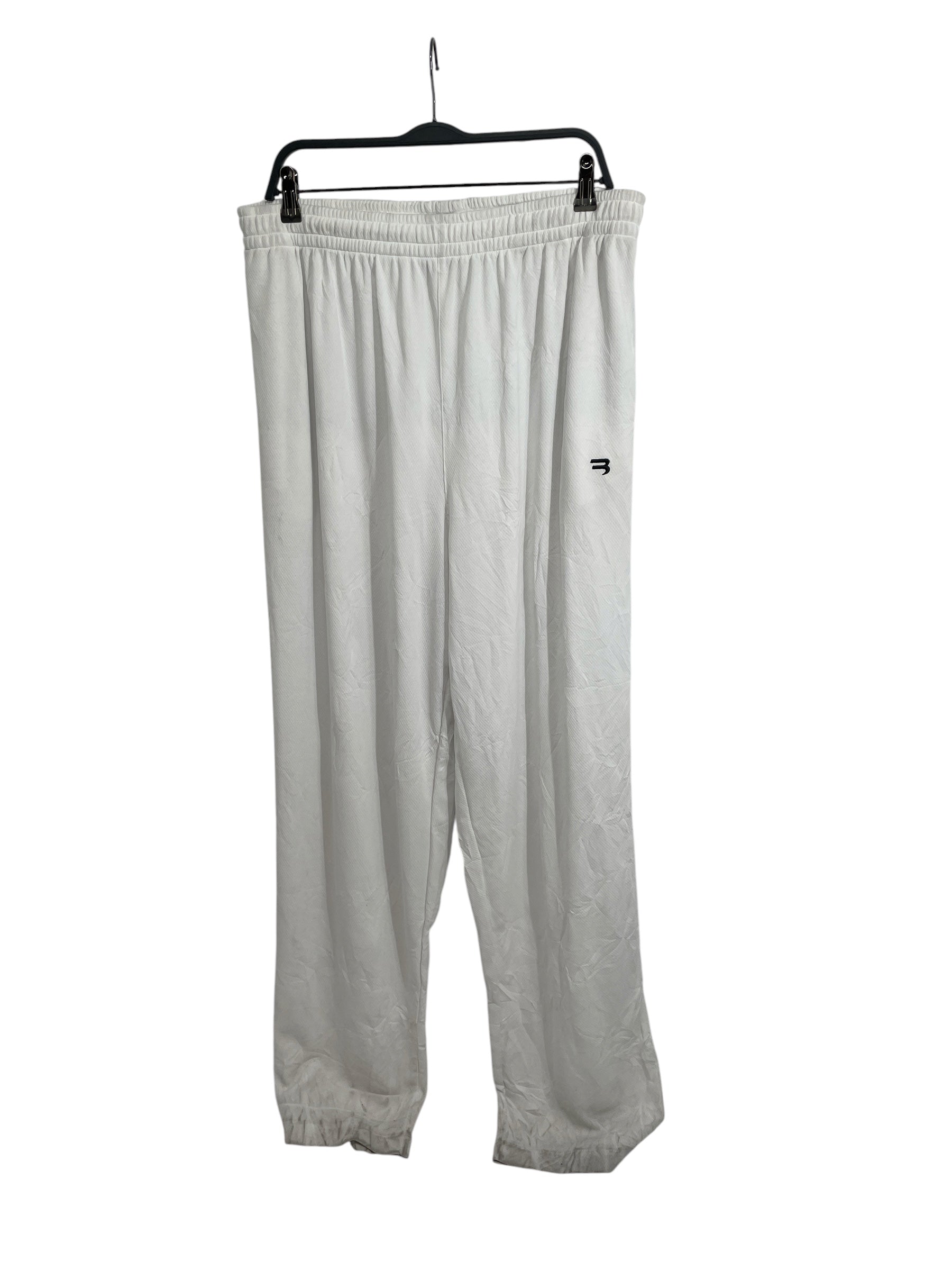 BALENCIAGA/Pants/M/Cotton/WHT/SWEATPANTS\SML LOGO PRINT view 1