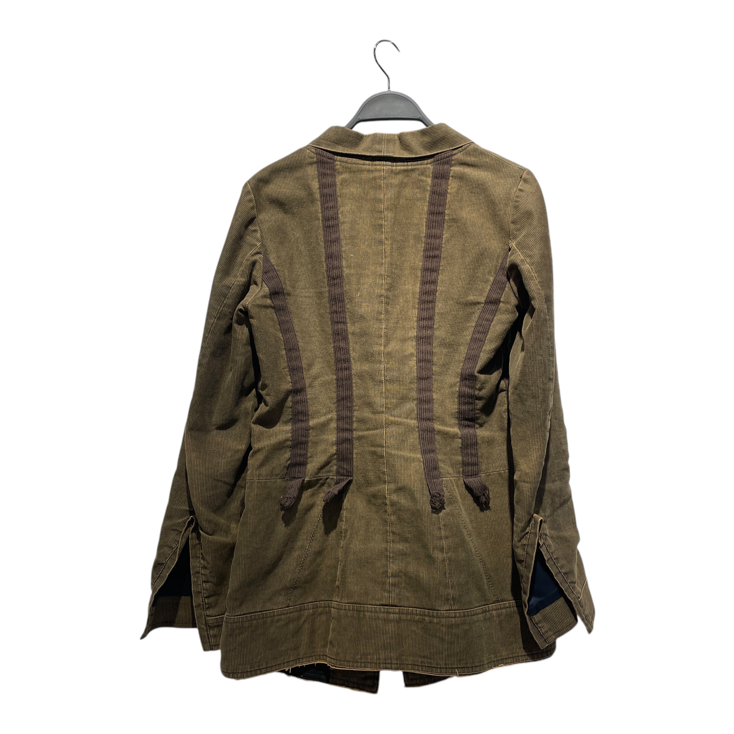 DRIES VAN NOTEN/Tailored Jkt/38/Cotton/KHK/ view 2