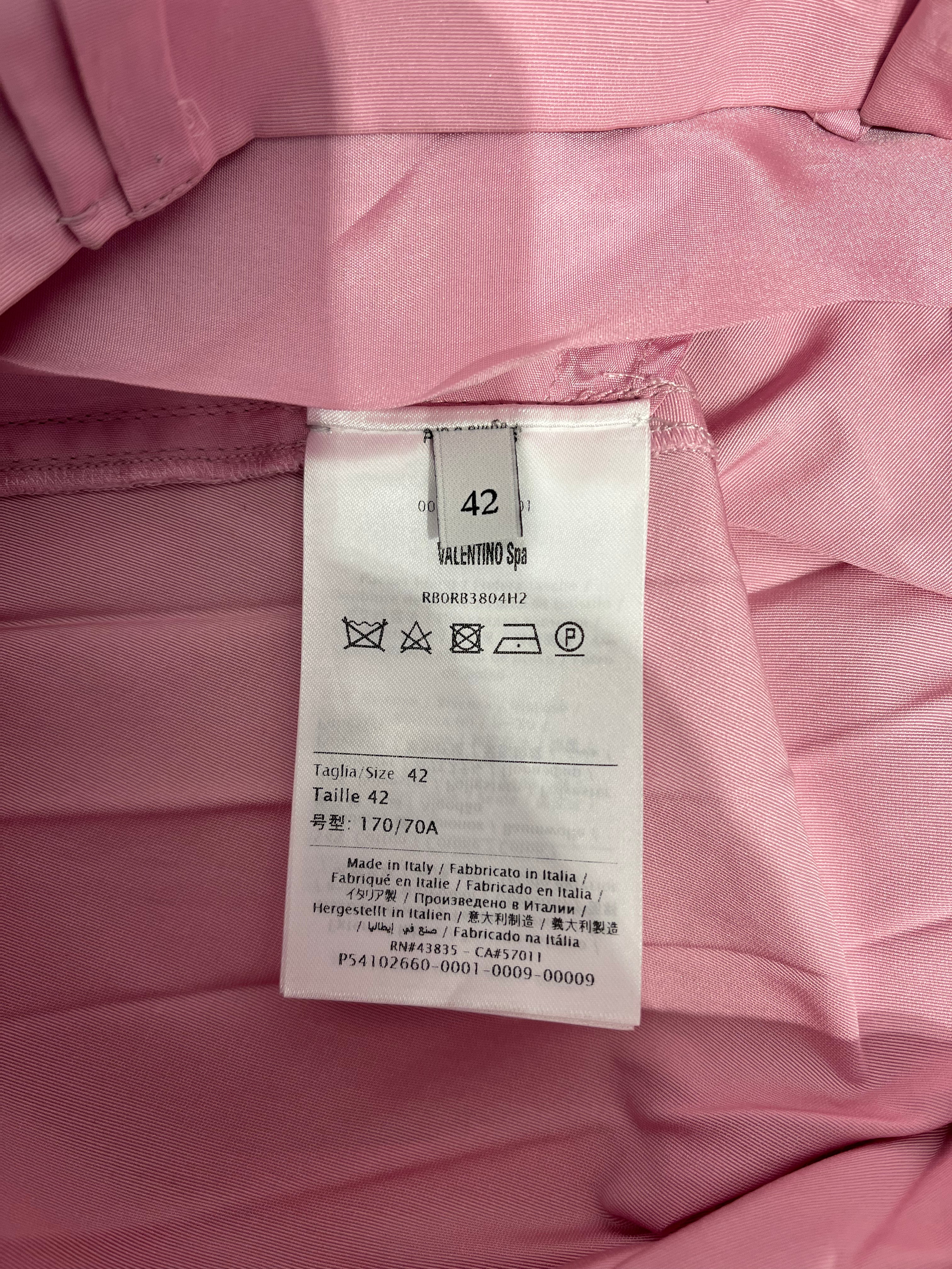 VALENTINO/Bottoms/42/Cotton/PNK/ view 5