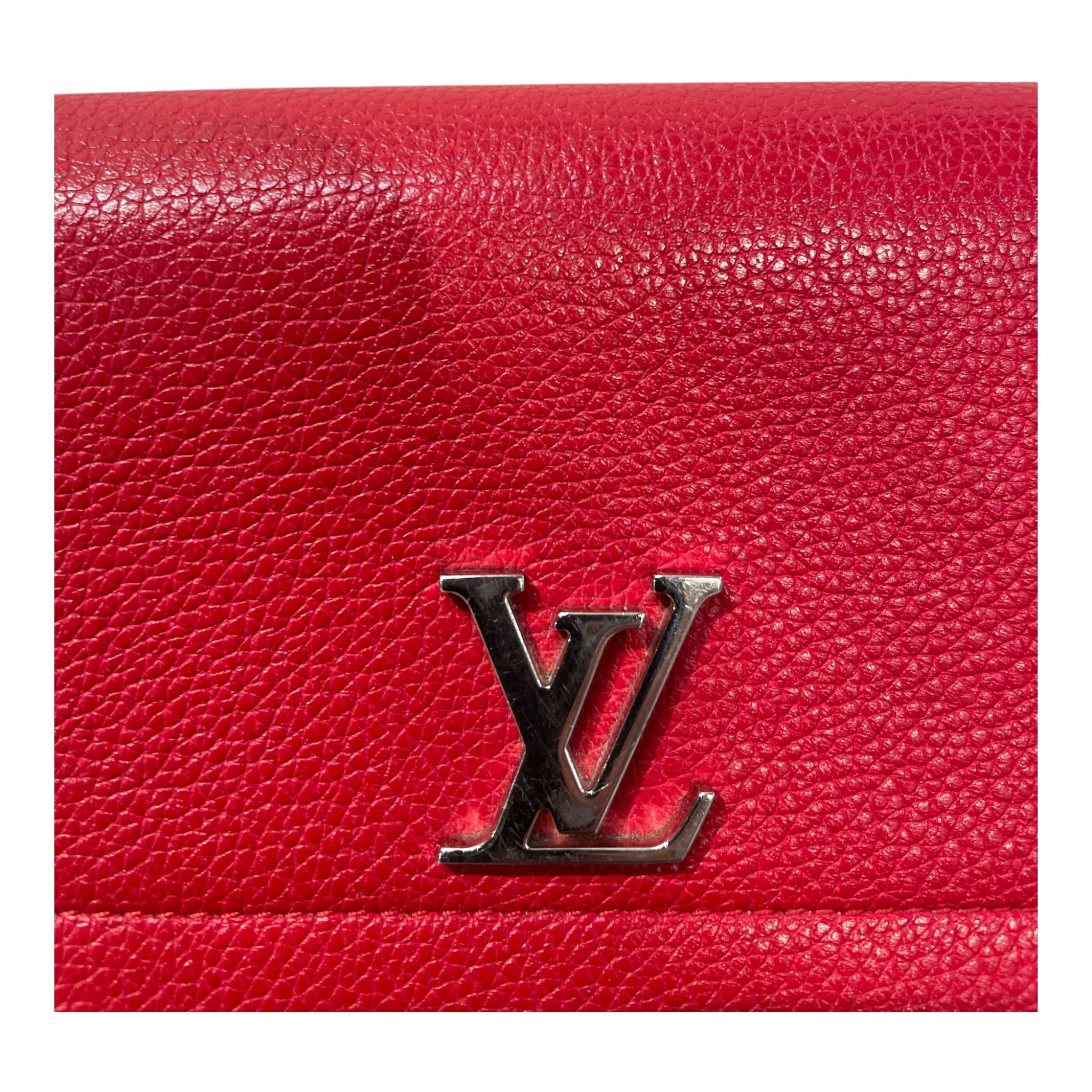LOUIS VUITTON/Long Wallet/L/Leather/RED/LOCK ME II CALFSKIN view 6