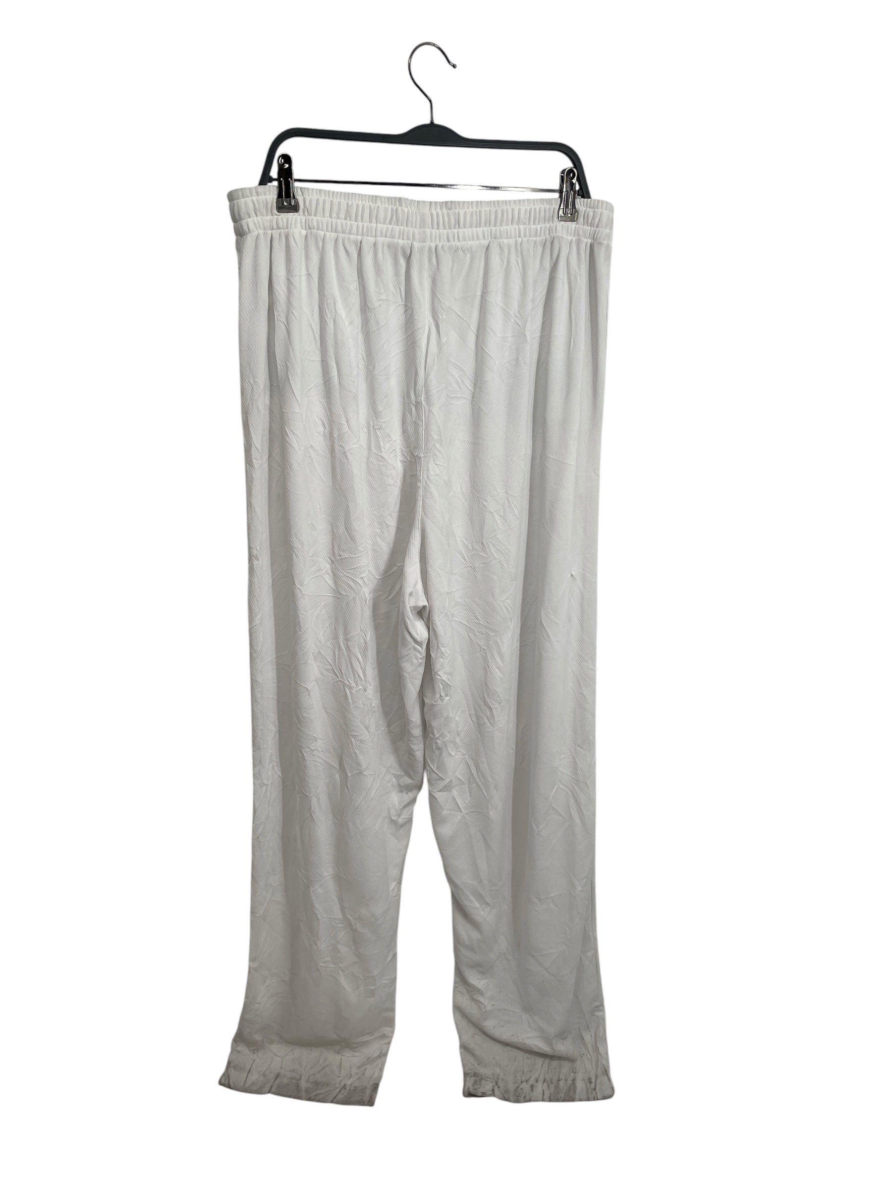 BALENCIAGA/Pants/M/Cotton/WHT/SWEATPANTS\SML LOGO PRINT view 3