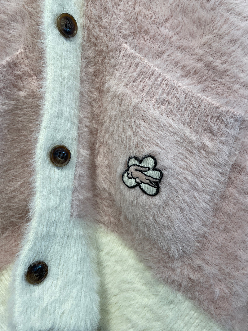 GOLF WANG/Cardigan/S/PNK/golf le fleur x lacoste