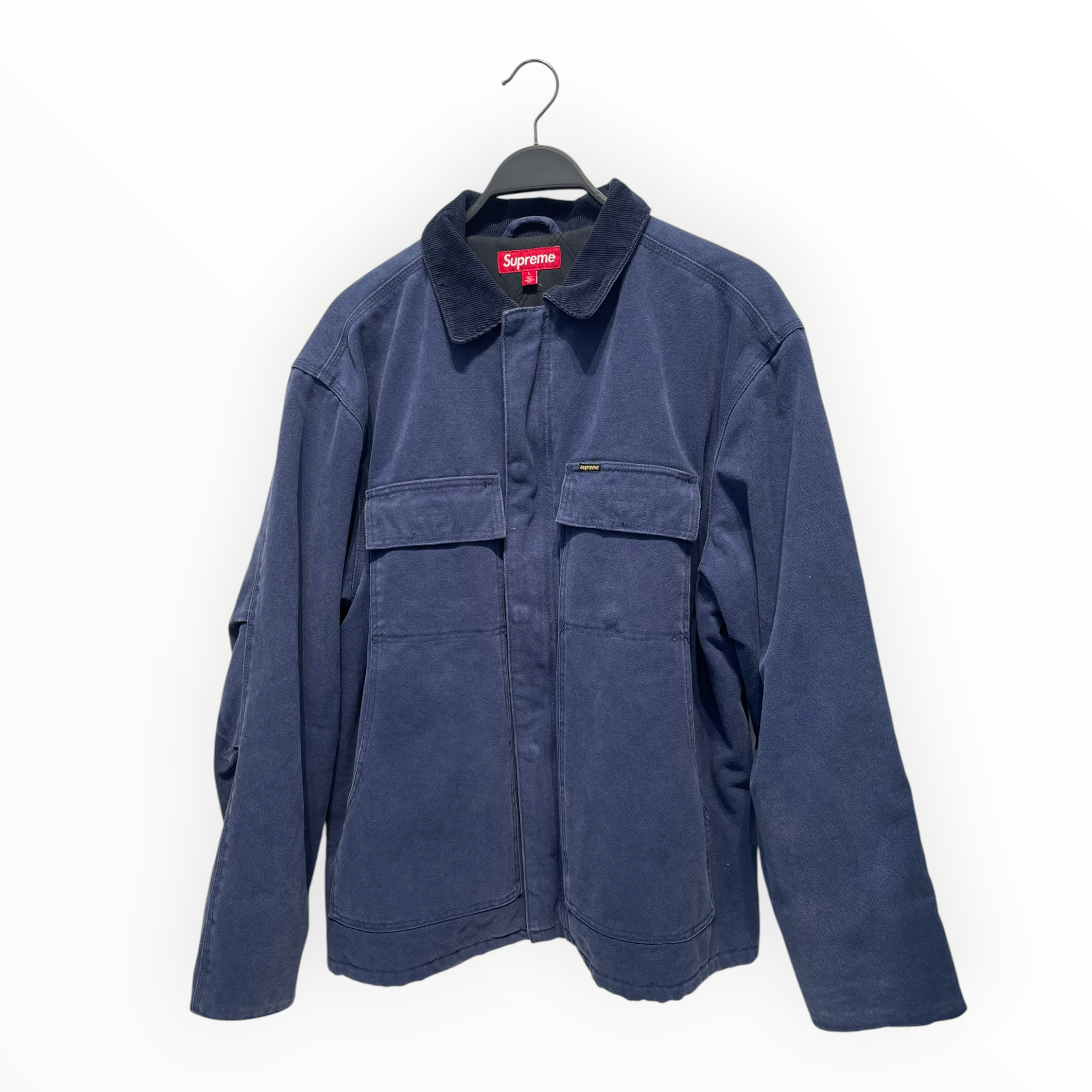 Supreme/Jacket/L/Cotton/NVY/supreme back graphic view 2