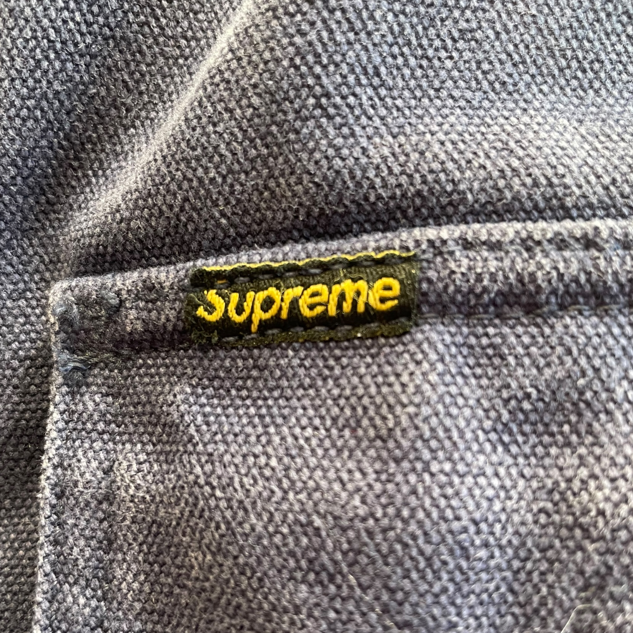 Supreme/Jacket/L/Cotton/NVY/supreme back graphic view 5