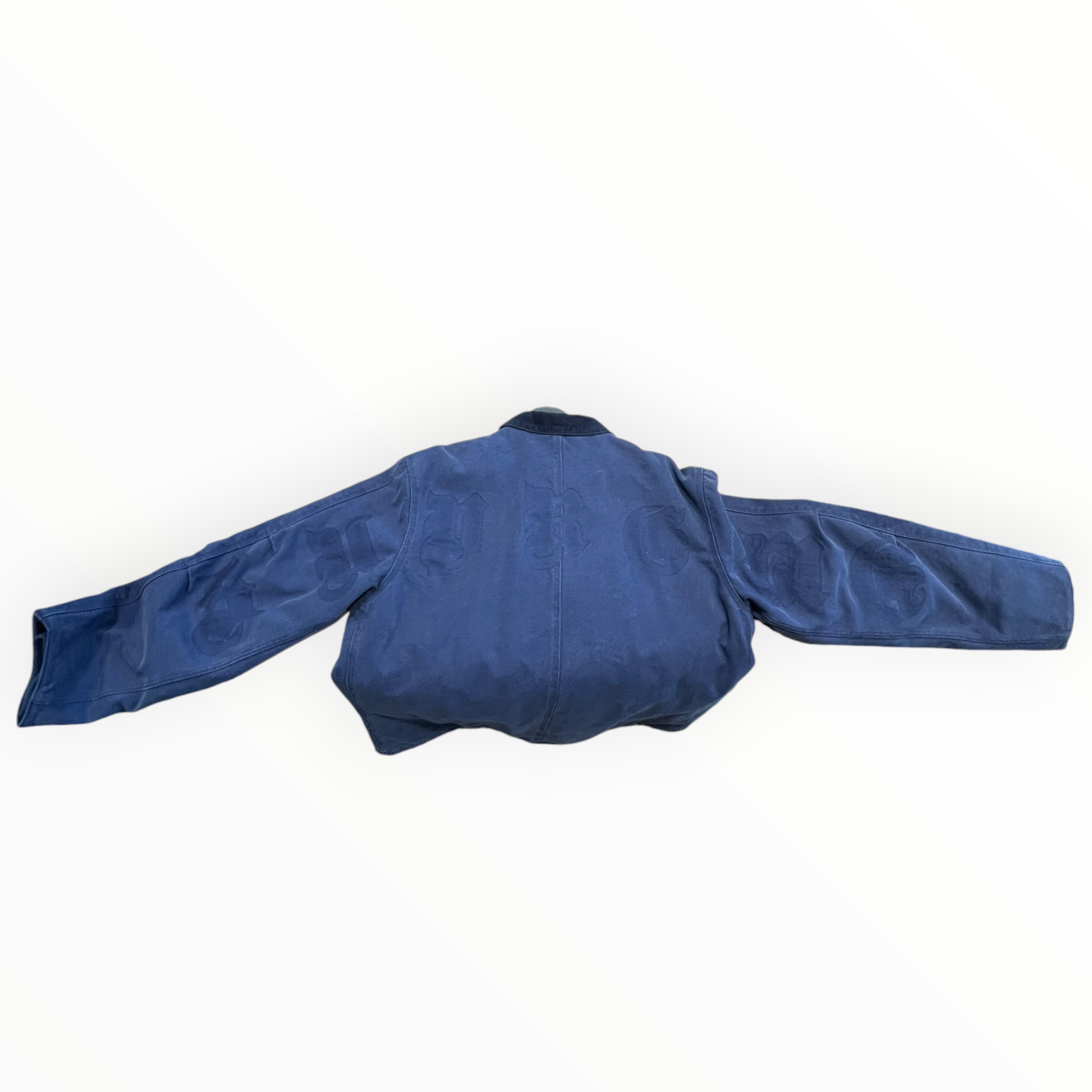 Supreme/Jacket/L/Cotton/NVY/supreme back graphic view 6