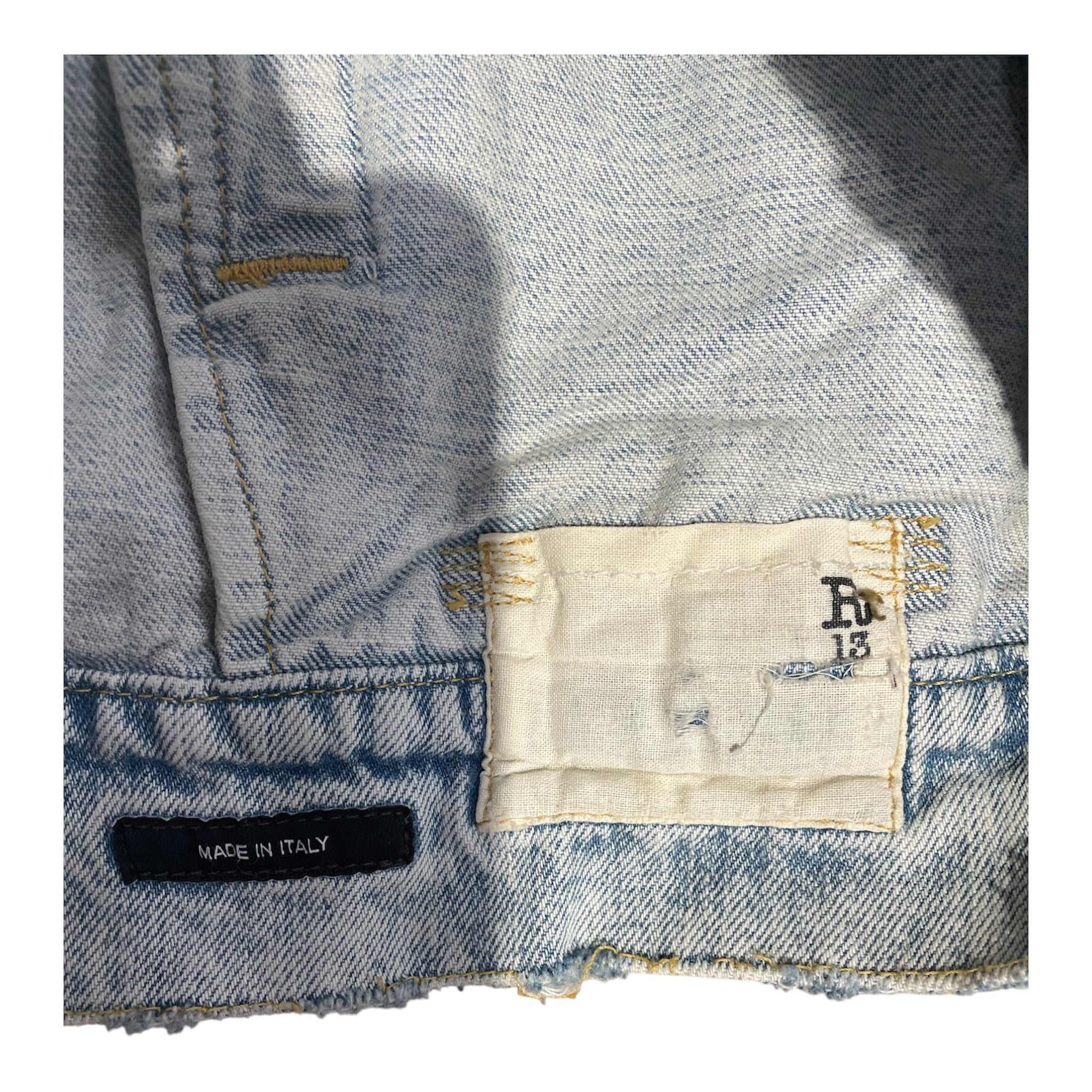 R13/Vest/XS/Cotton/BLU/R1WD012-D1112E view 6