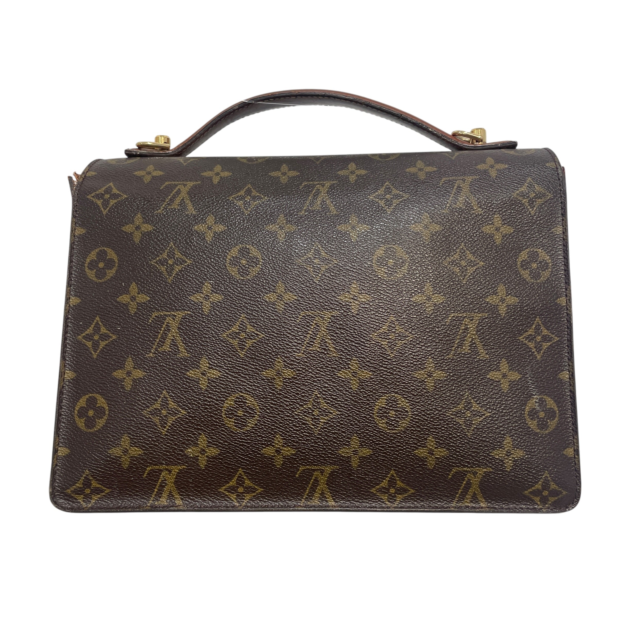 LOUIS VUITTON/Hand Bag/Monogram/Leather/BRW/Monceau Mono 28 Bag SR0051 view 2