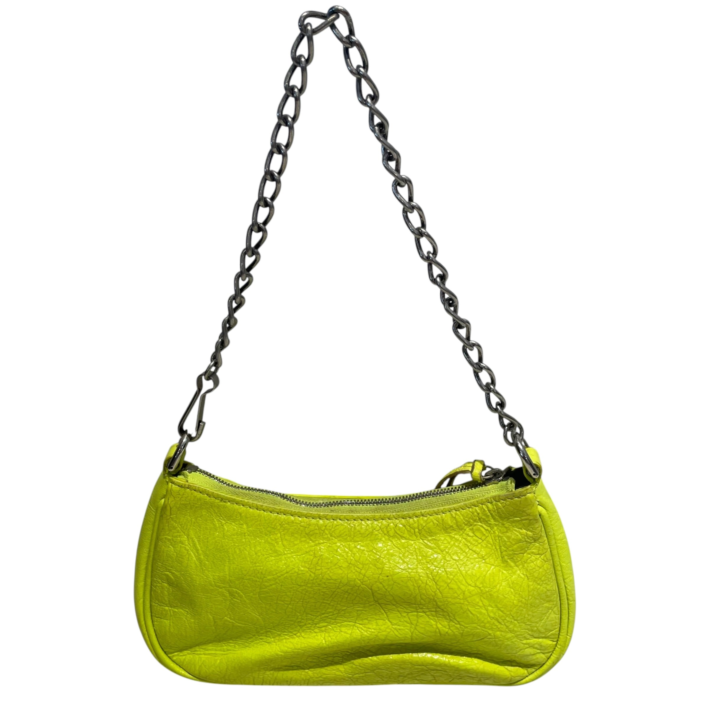 BALENCIAGA/Hand Bag/Leather/YEL/Balenciaga Mini Le Cagole view 2