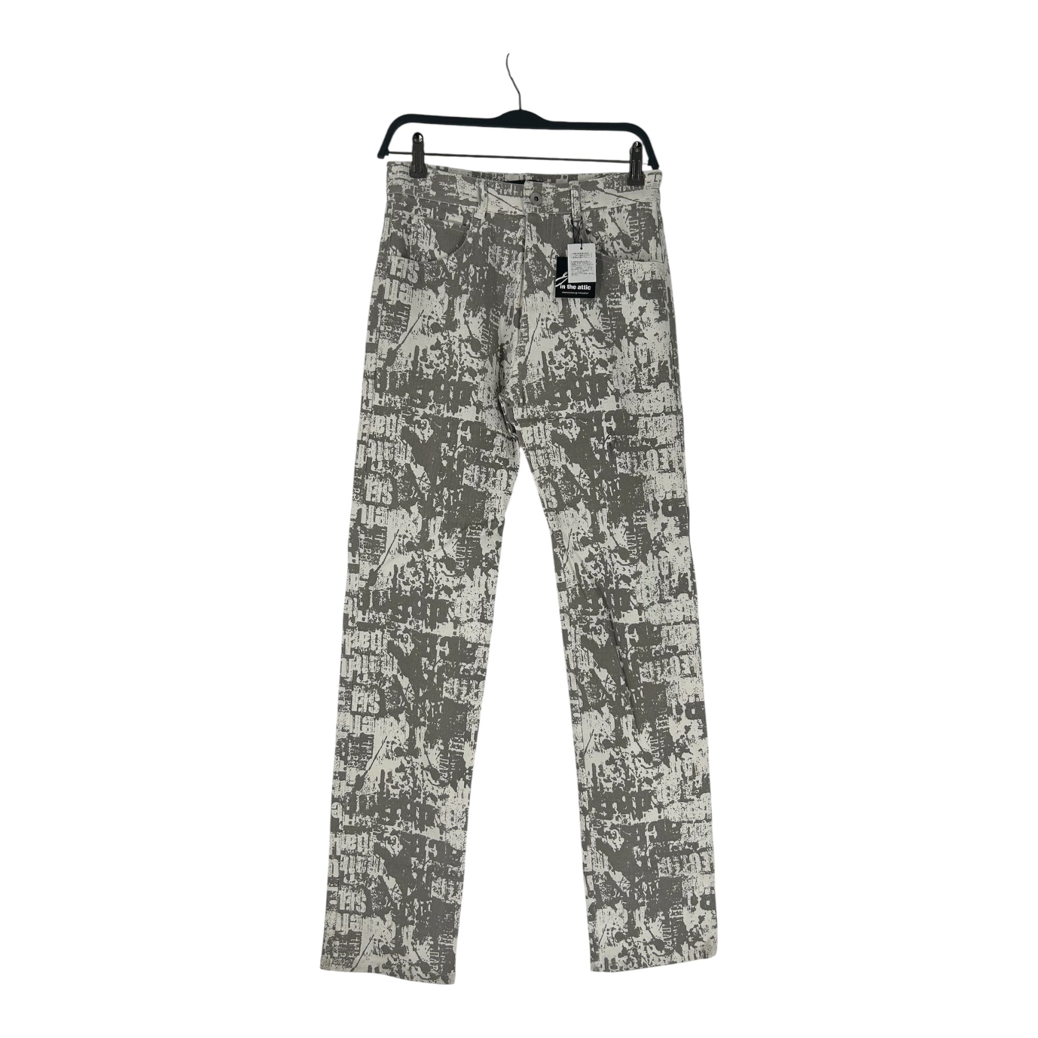 in the attic/Straight Pants/S/Denim/WHT/All Over Print/BNWT GRAPH PRINT view 1