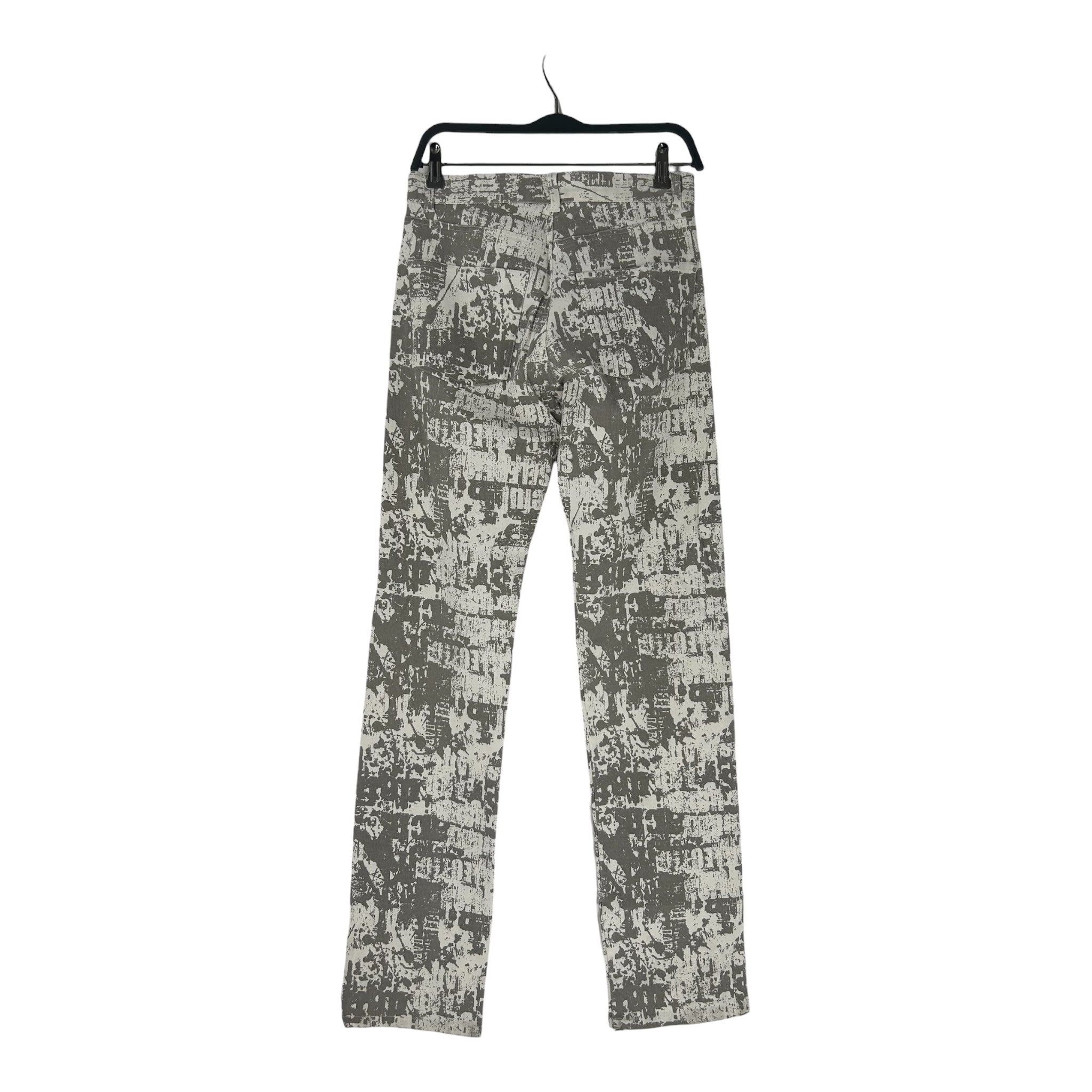 in the attic/Straight Pants/S/Denim/WHT/All Over Print/BNWT GRAPH PRINT view 2