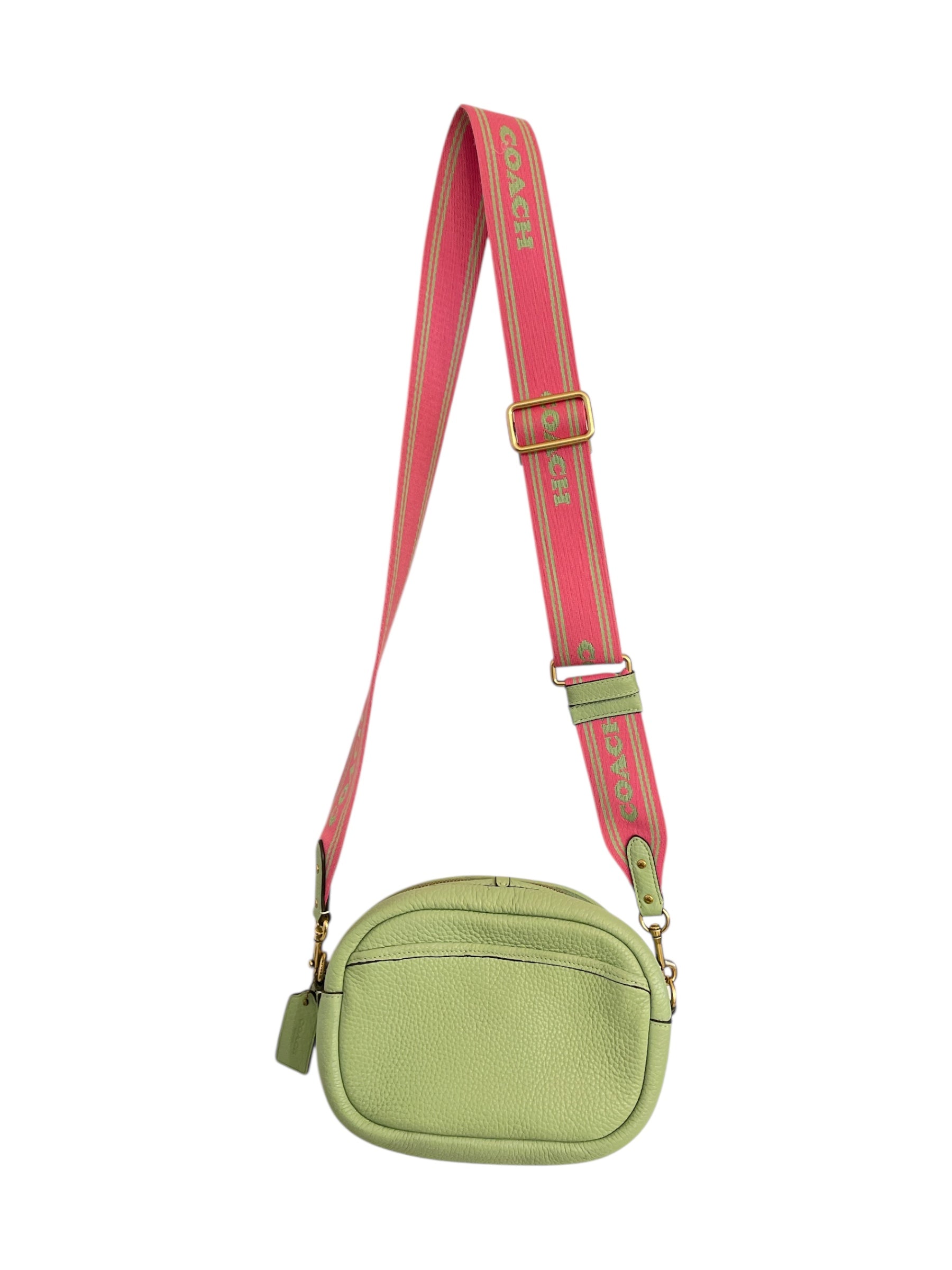COACH/Cross Body Bag/Leather/GRN/Pistachio Camera Bag view 2