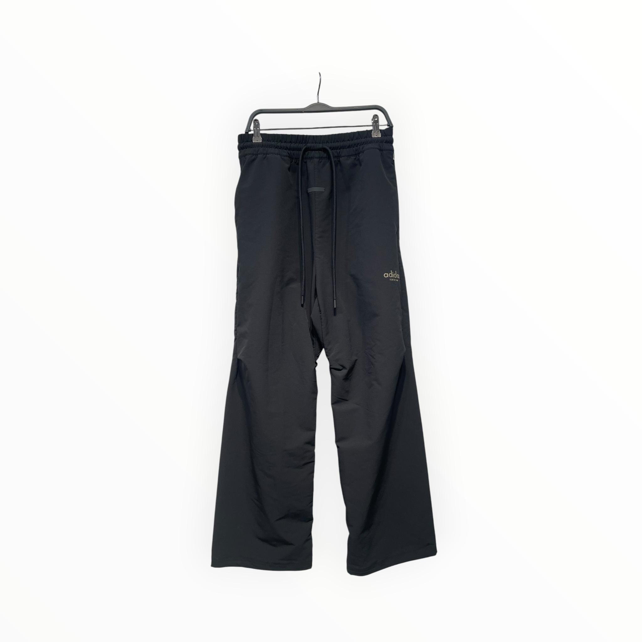 adidas/FEAR OF GOD/Pants/S/Polyester/BLK/STRAIGHTLEG POLY PANTS view 1