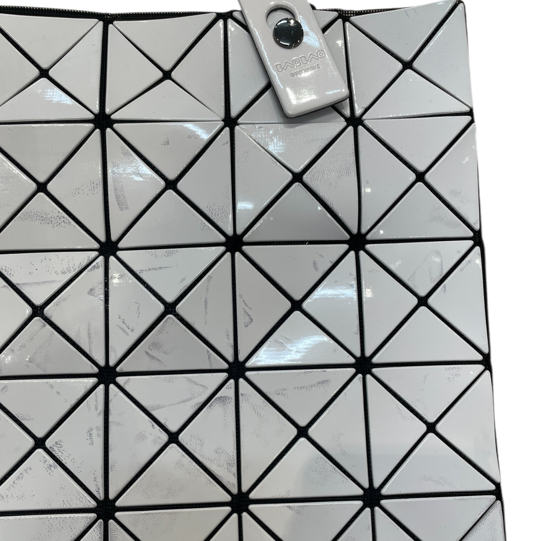 BAO BAO ISSEY MIYAKE/Tote Bag/OS/Polyester/WHT/WHT/BLK MINI PVC TOTE view 4