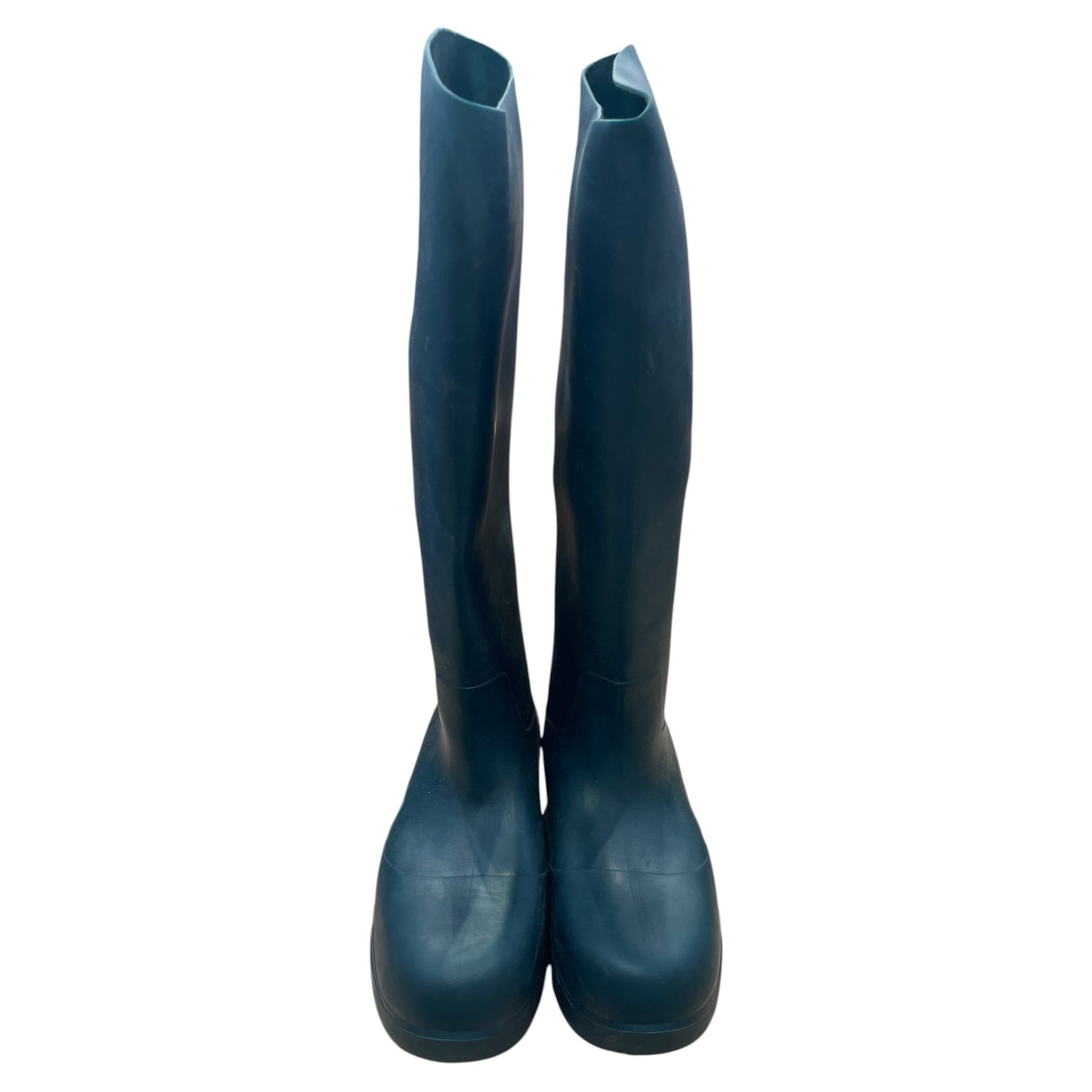 BOTTEGA VENETA/Rain Boots/EU 45/GRN/DARK GREEN KNEE-HIGH view 3