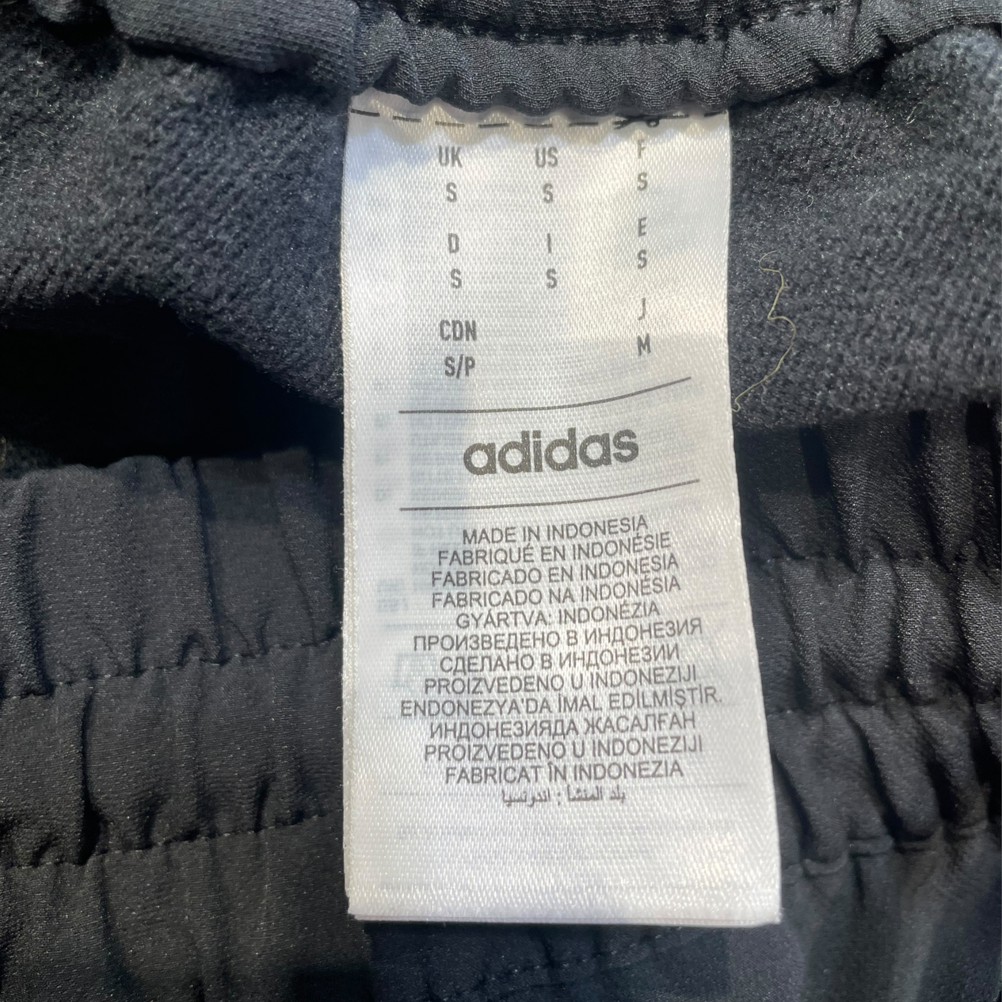 adidas/FEAR OF GOD/Pants/S/Polyester/BLK/STRAIGHTLEG POLY PANTS view 4