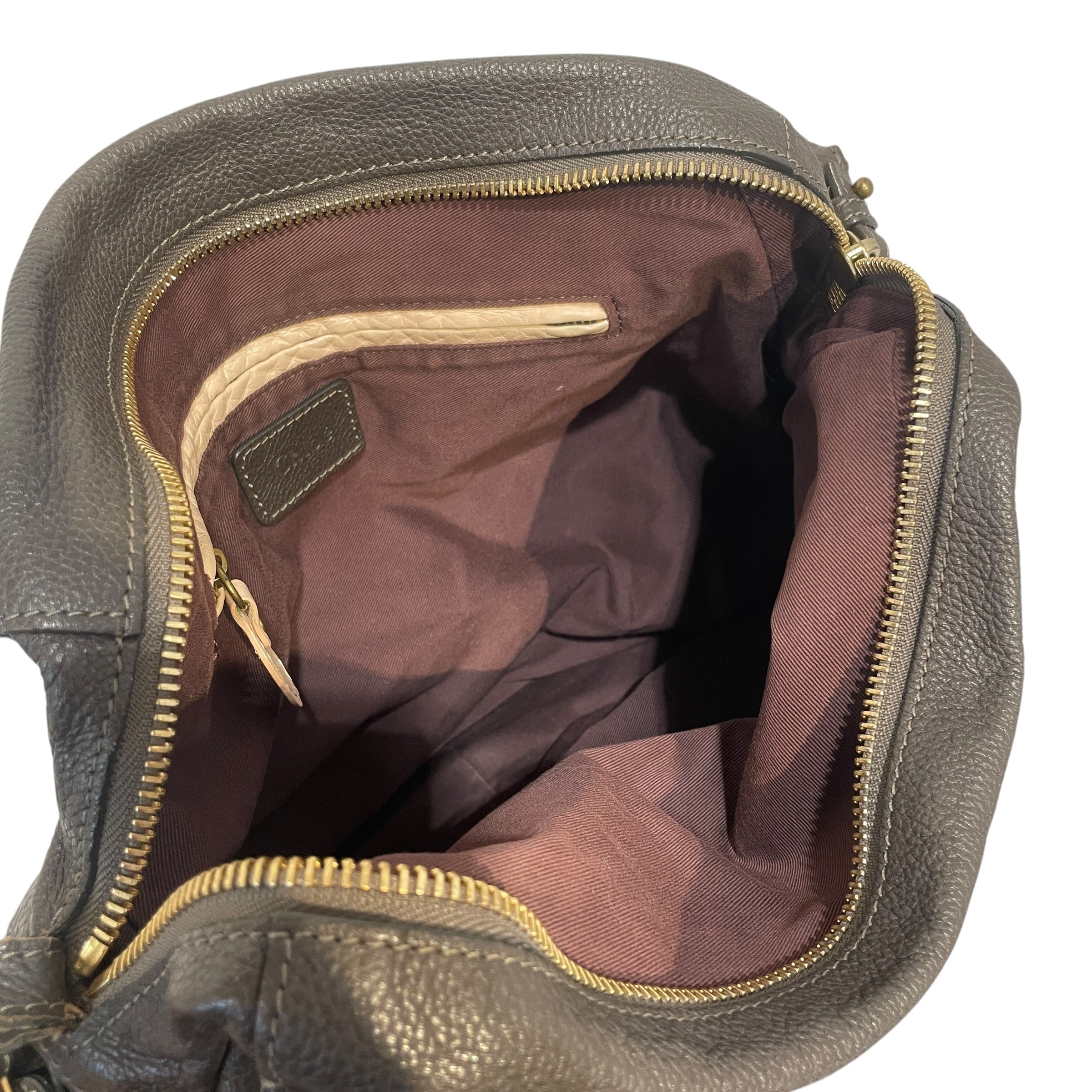 Chloe/Hand Bag/Leather/GRY/Paraty Large view 5