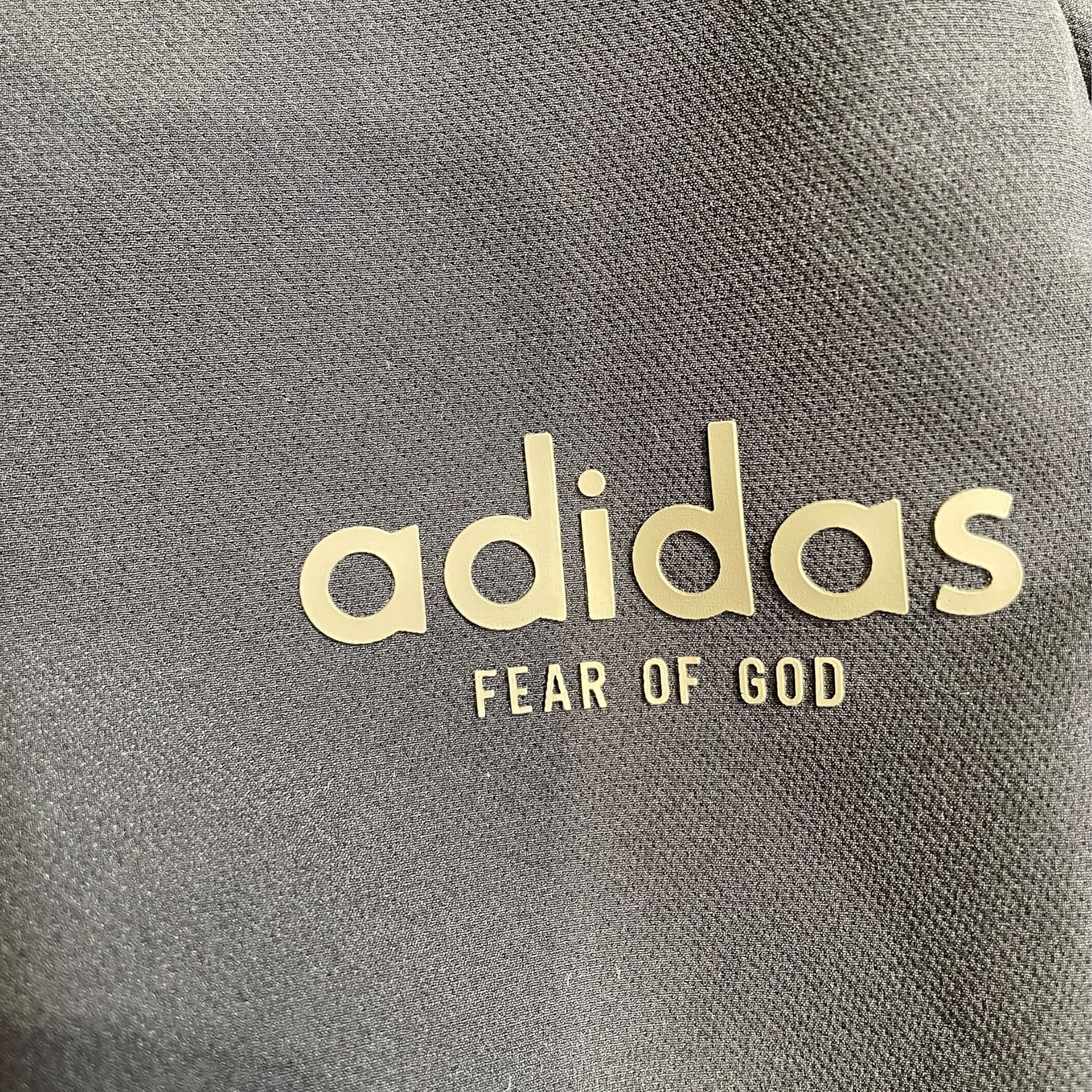 adidas/FEAR OF GOD/Pants/S/Polyester/BLK/STRAIGHTLEG POLY PANTS view 6