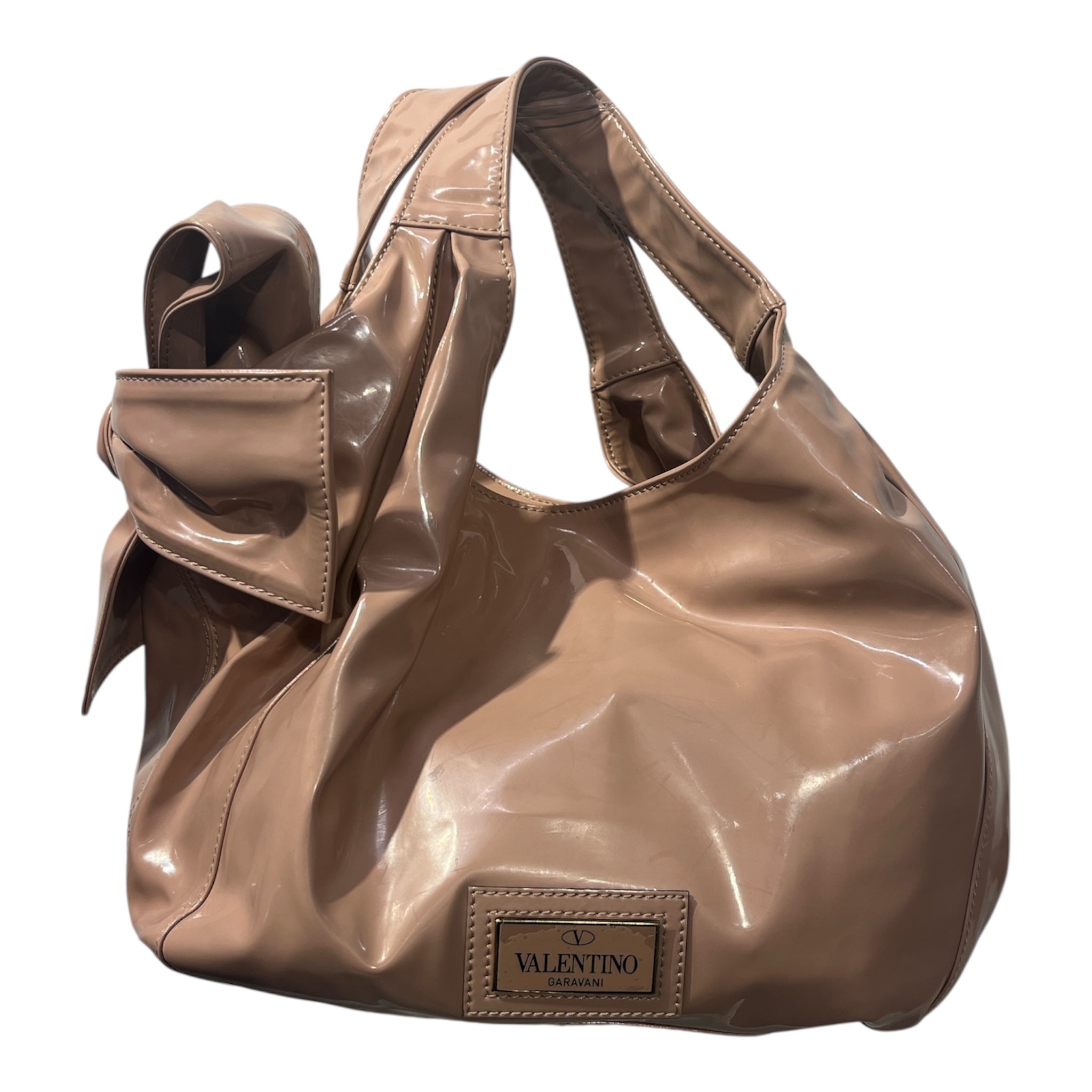 VALENTINO GARAVANI/Bag/CRM/PATENT LEATHER view 1