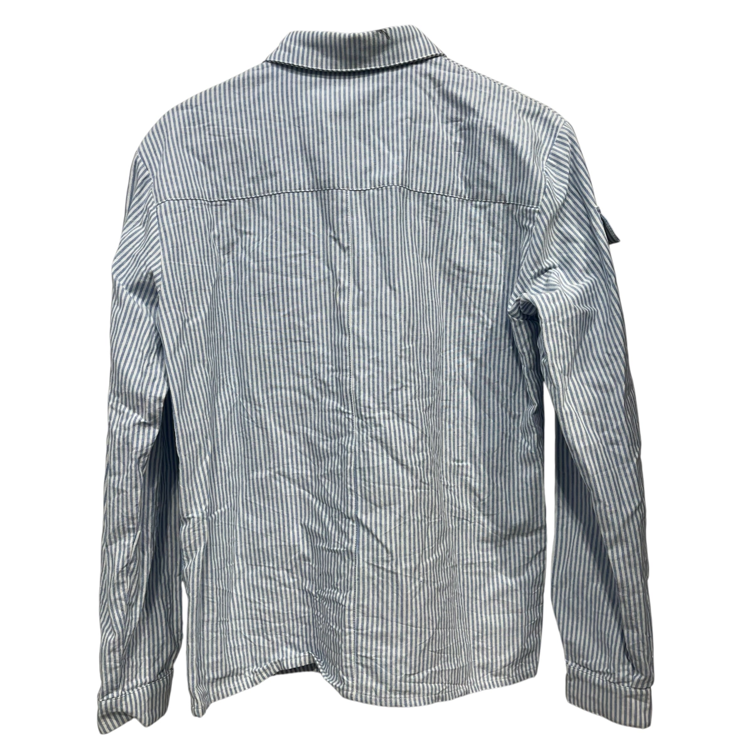 TOMBOGO/Polo Shirt/M/Cotton/WHT/Stripe/ view 2