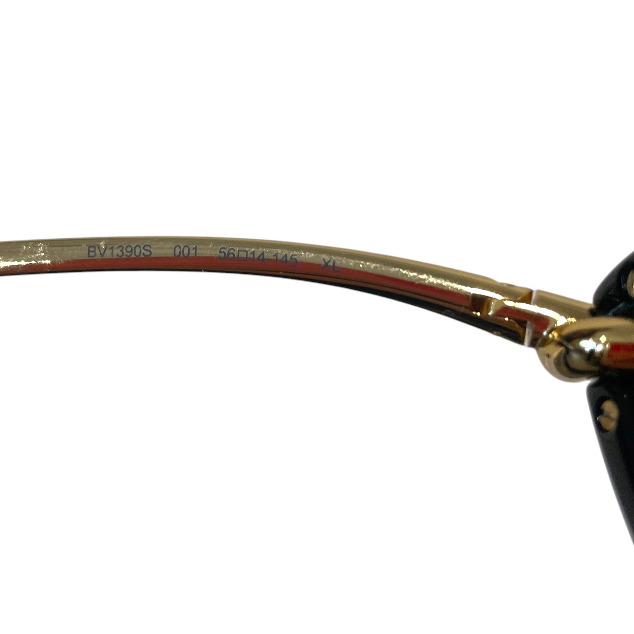 BOTTEGA VENETA/Sunglasses/Metal/BLK/L's/Knot Cat Eye Glasses view 3