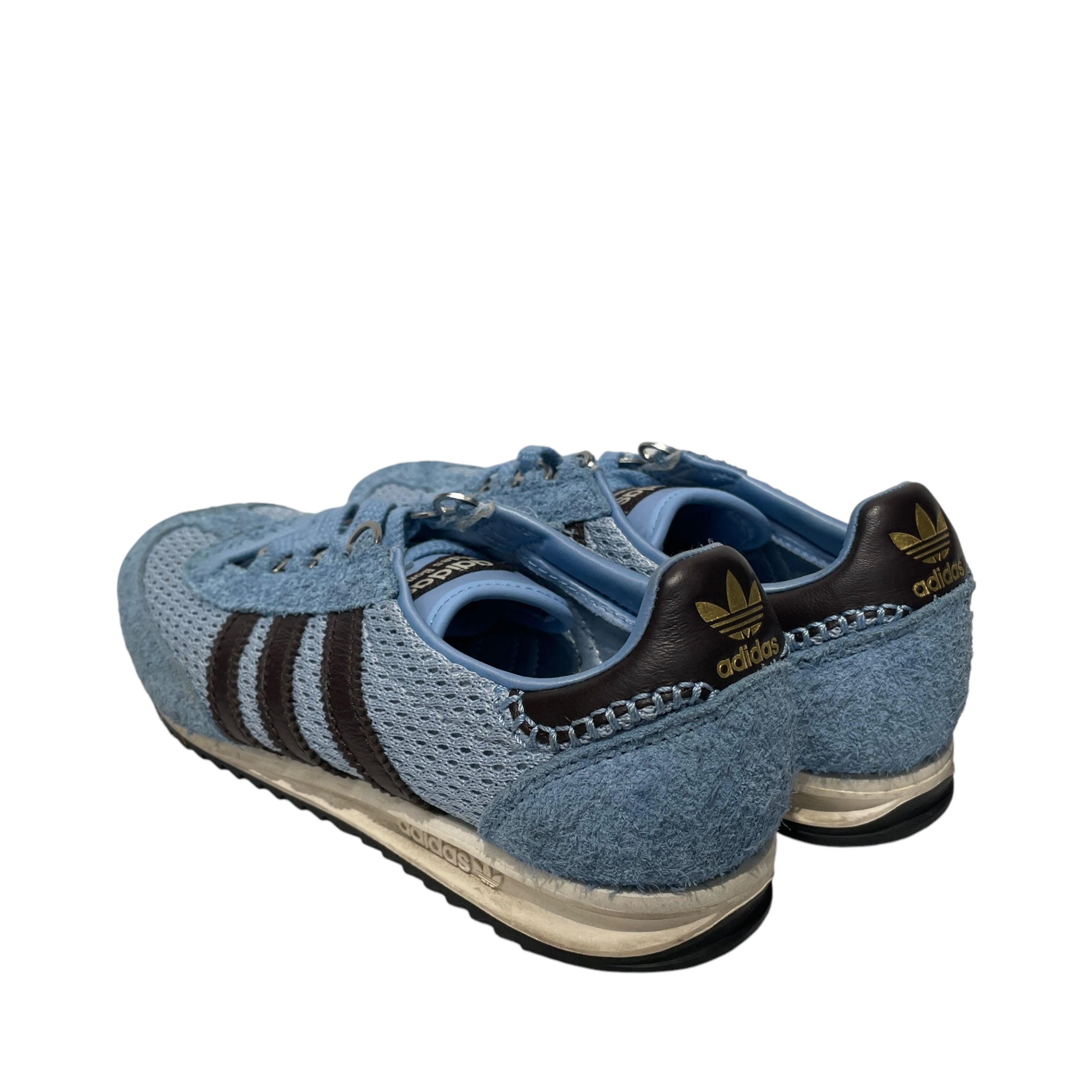 WALES BONNER/Low-Sneakers/US 9.5/Suede/BLU/ view 2