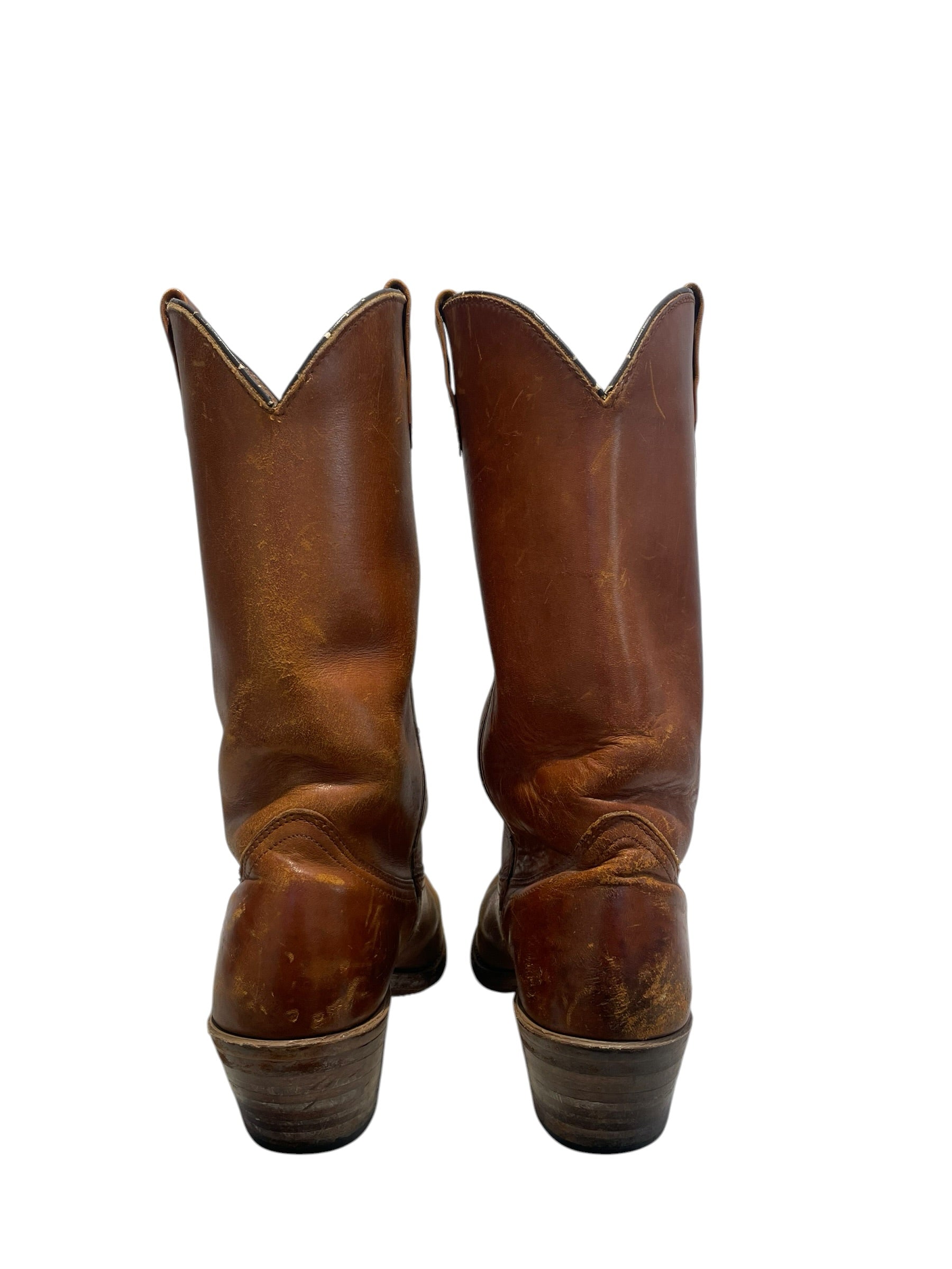 FIRELLI/Shoes/US 9/Leather/BEG/vintage cowboy boots view 4