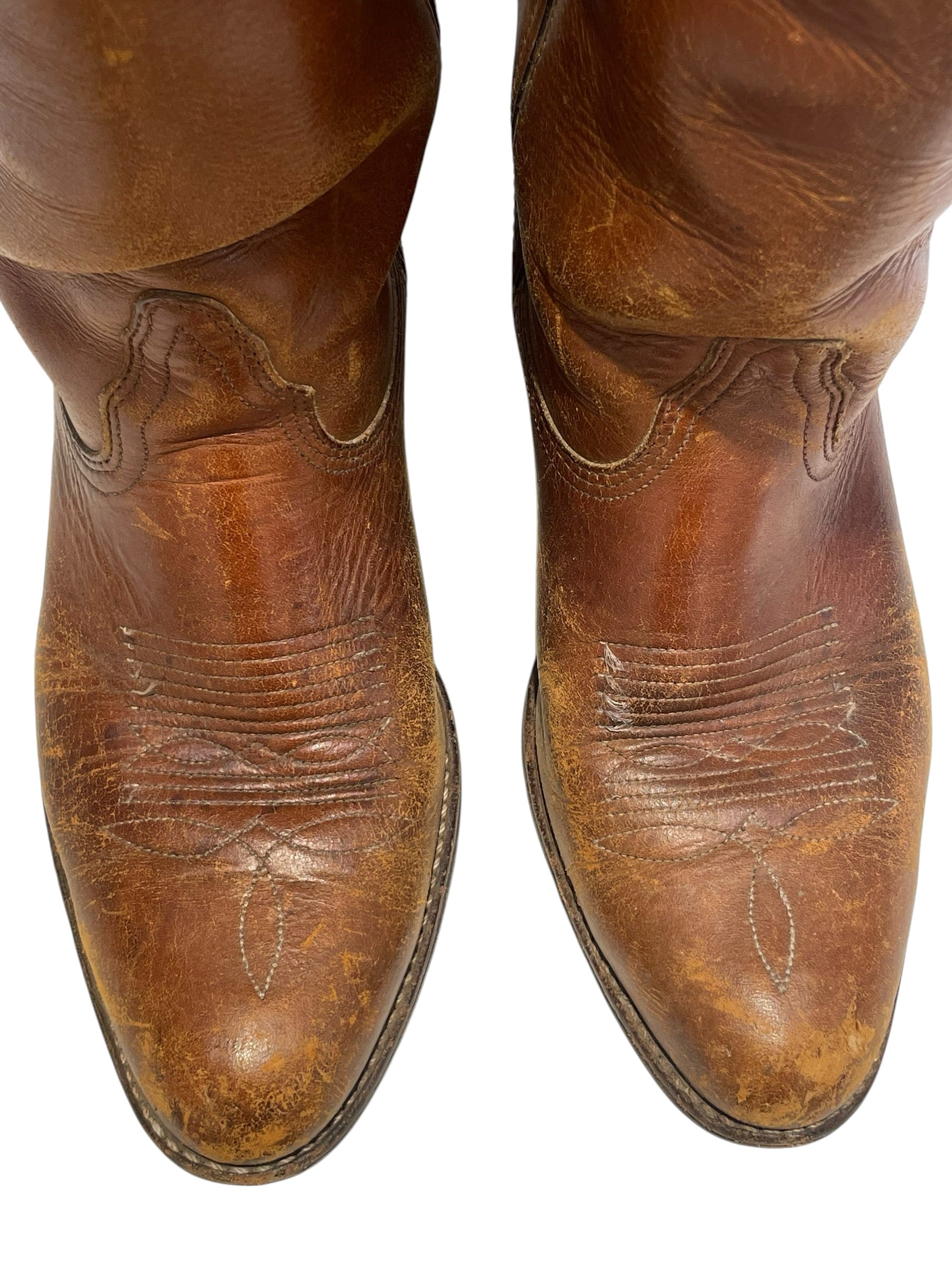 FIRELLI/Shoes/US 9/Leather/BEG/vintage cowboy boots view 6