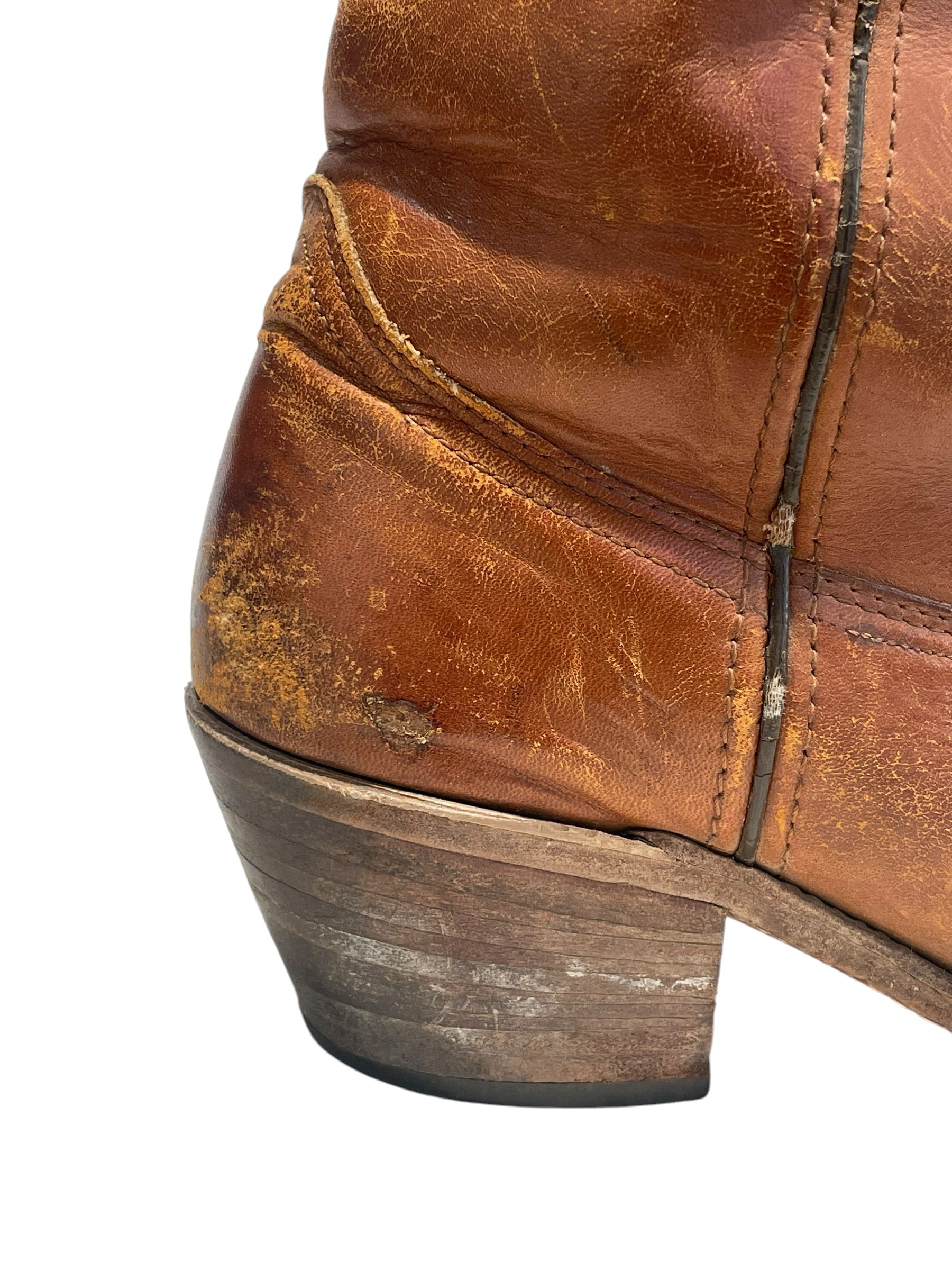 FIRELLI/Shoes/US 9/Leather/BEG/vintage cowboy boots view 7