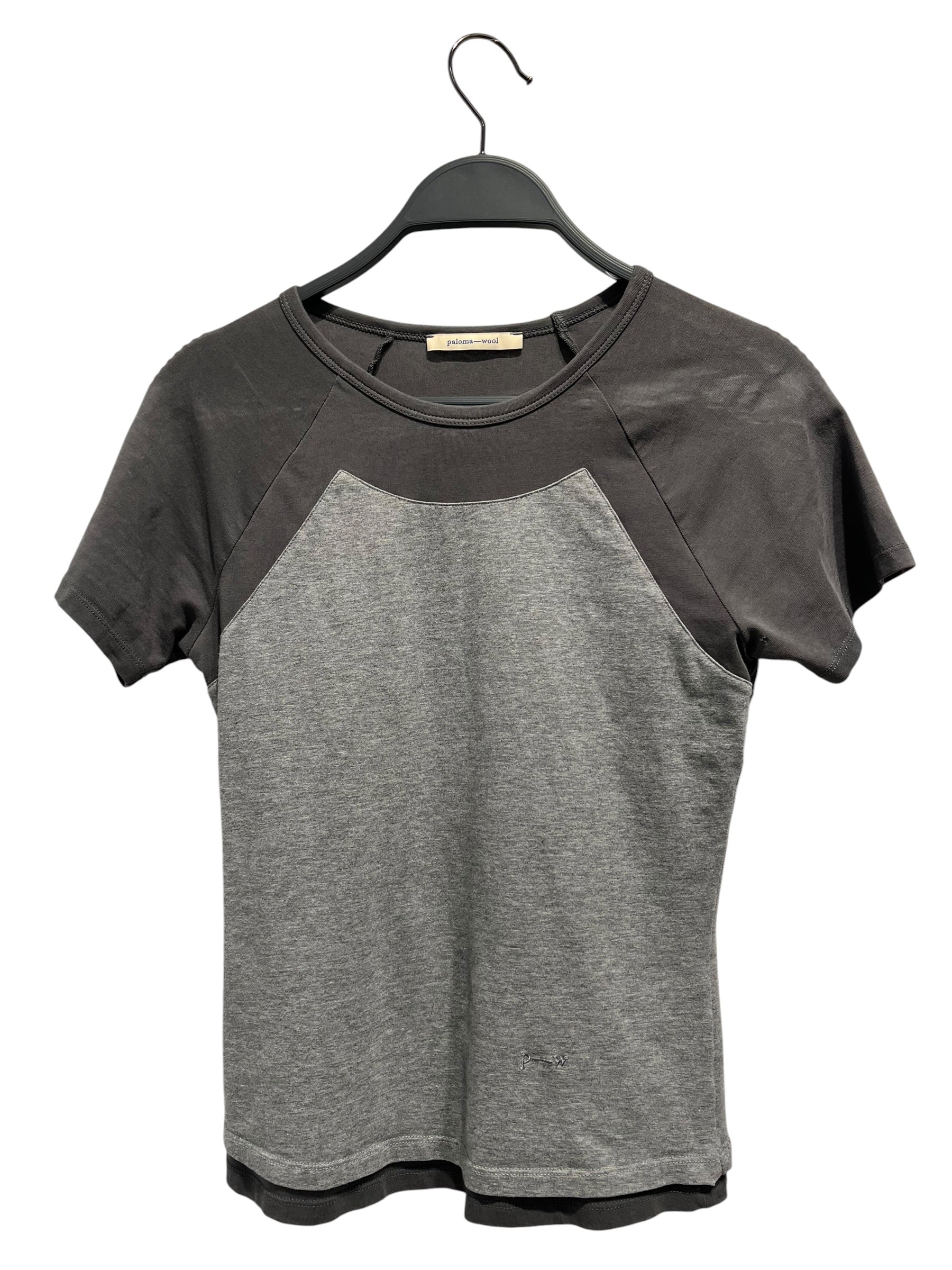 PALOMA WOOL/T-Shirt/XS/Cotton/GRY/BABY TEE view 1