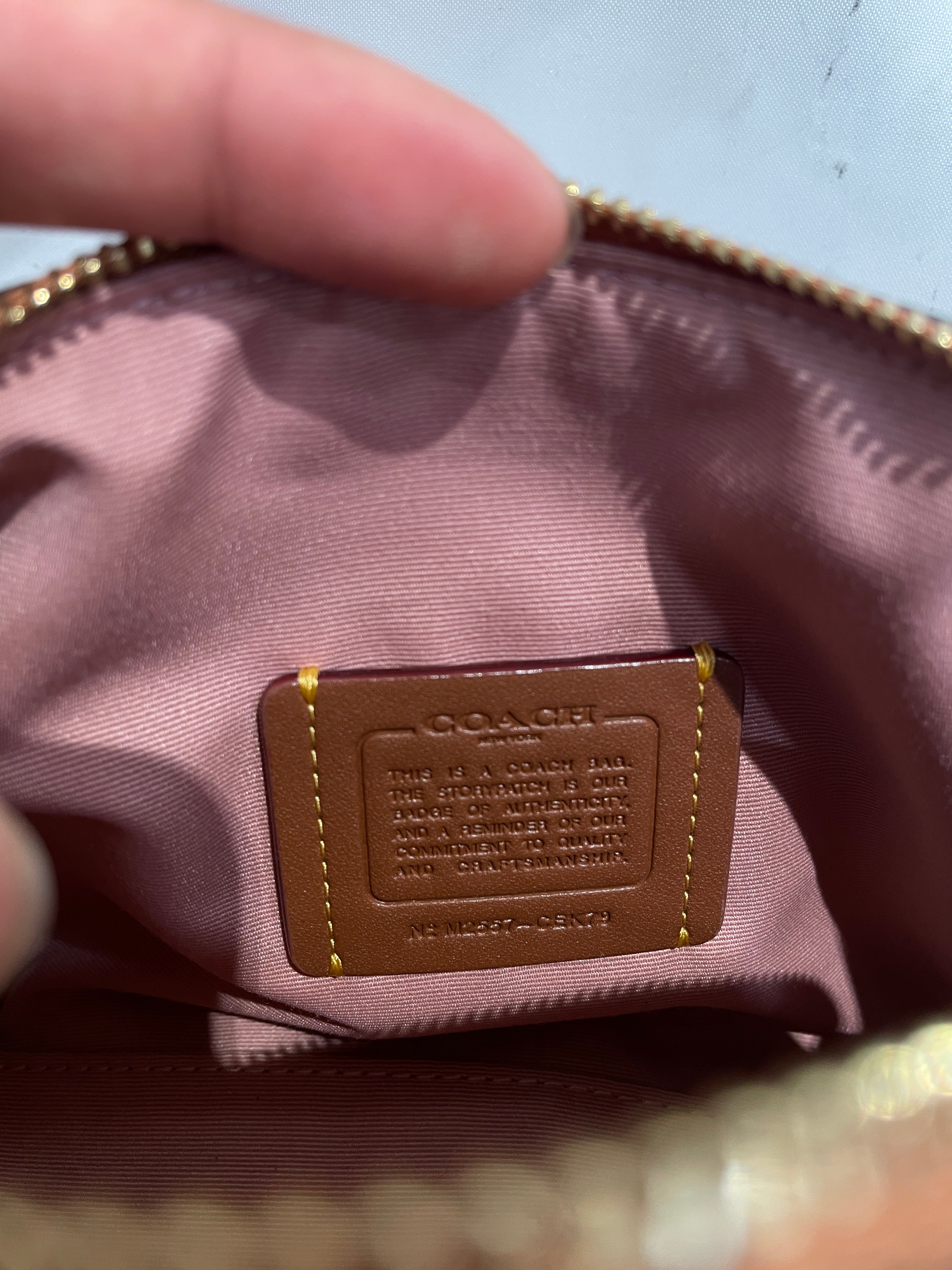 COACH/Cross Body Bag/Monogram/PNK/Mini Rowan M2557-CEK79 view 4