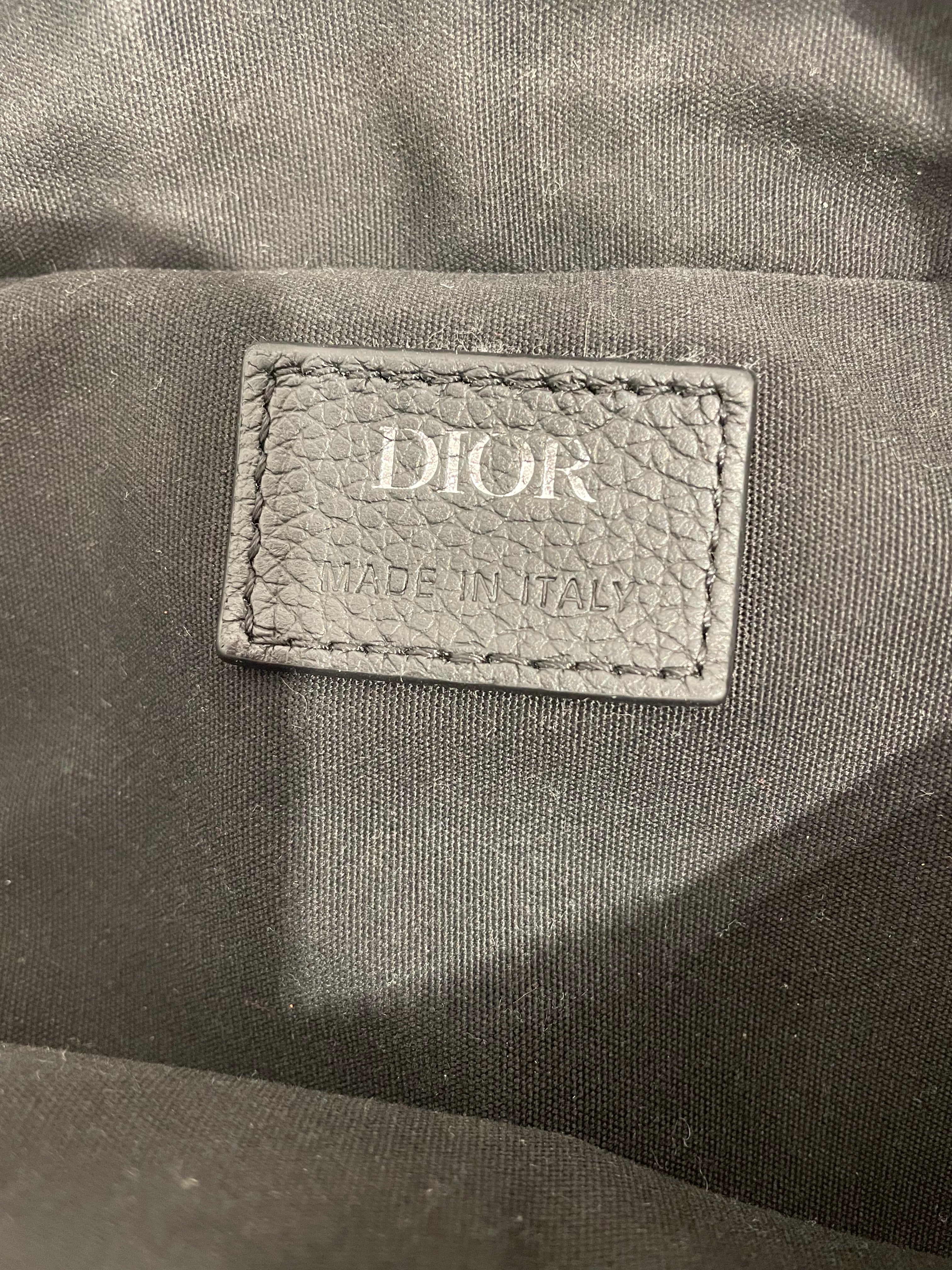 Christian Dior/Cross Body Bag/Monogram/GRY/Messenger Oblique Jacquard view 3