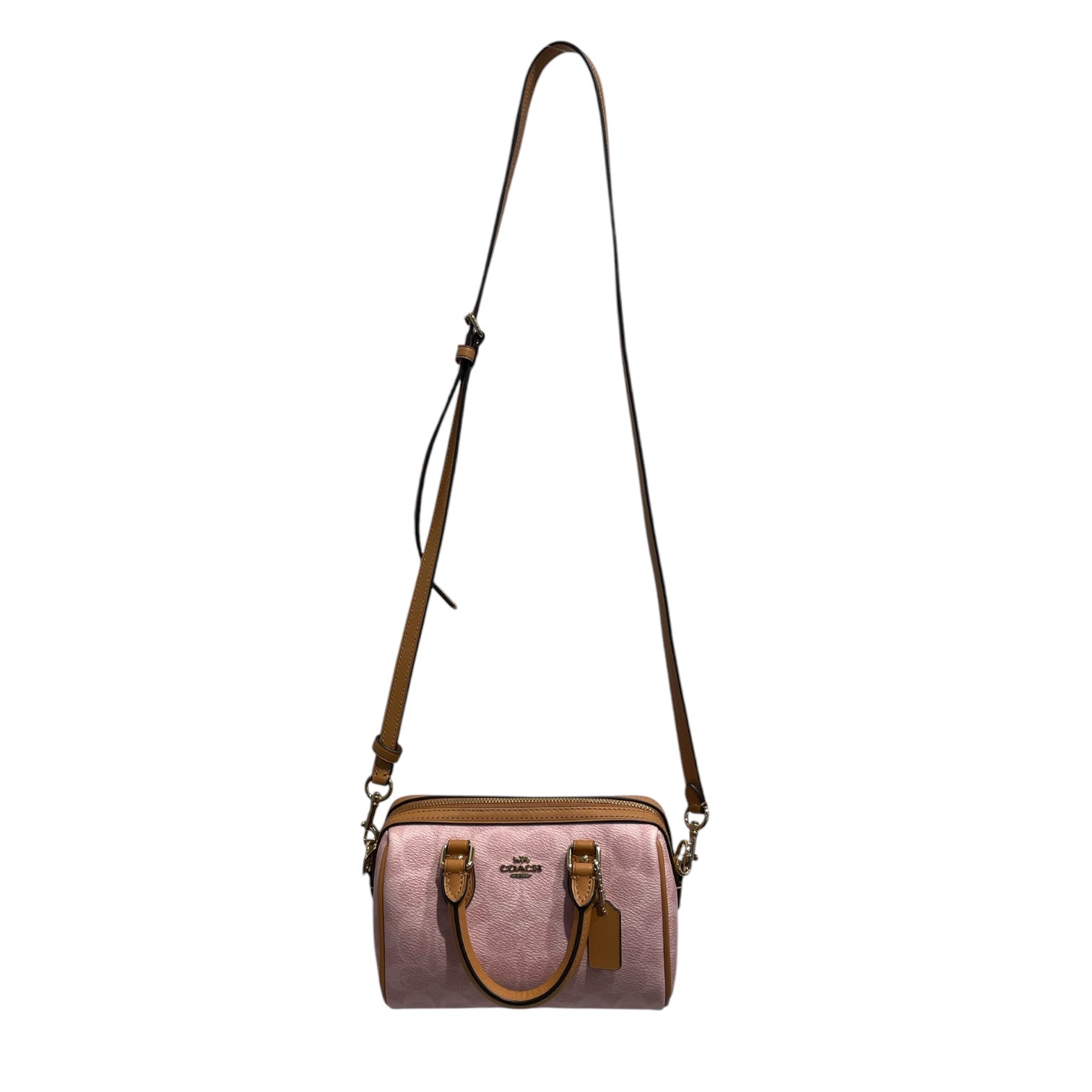 COACH/Cross Body Bag/Monogram/PNK/Mini Rowan M2557-CEK79 view 1