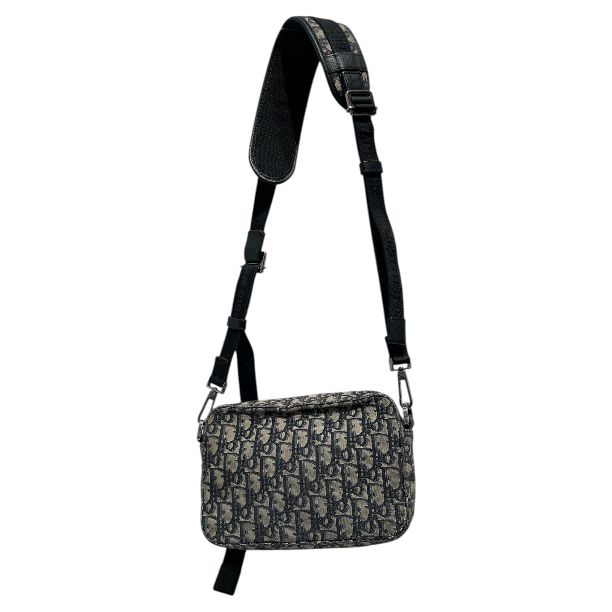 Christian Dior/Cross Body Bag/Monogram/GRY/Messenger Oblique Jacquard view 2