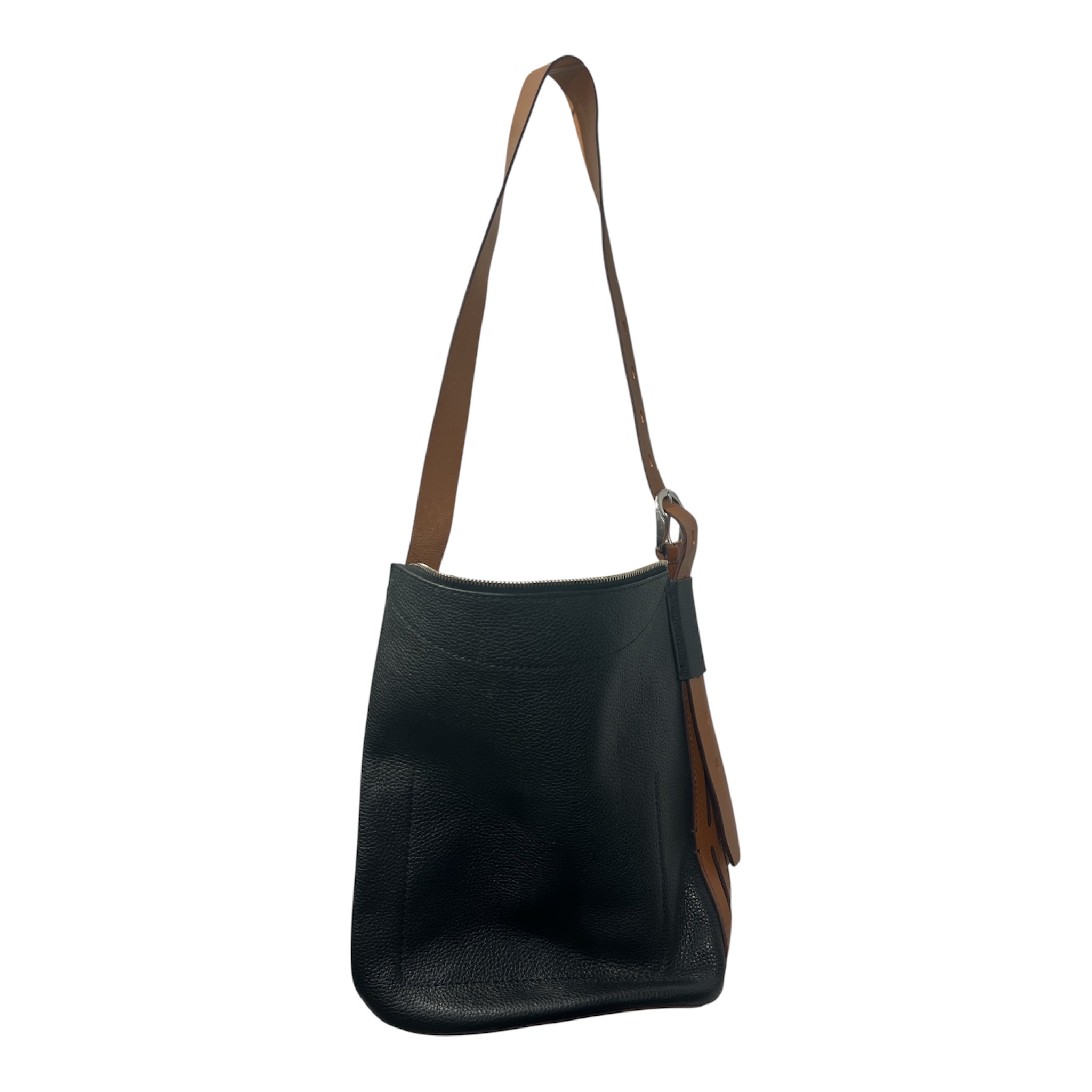 rag & bone/Cross Body Bag/Leather/BLK/BROWN STRAP SILVER DETAIL view 4