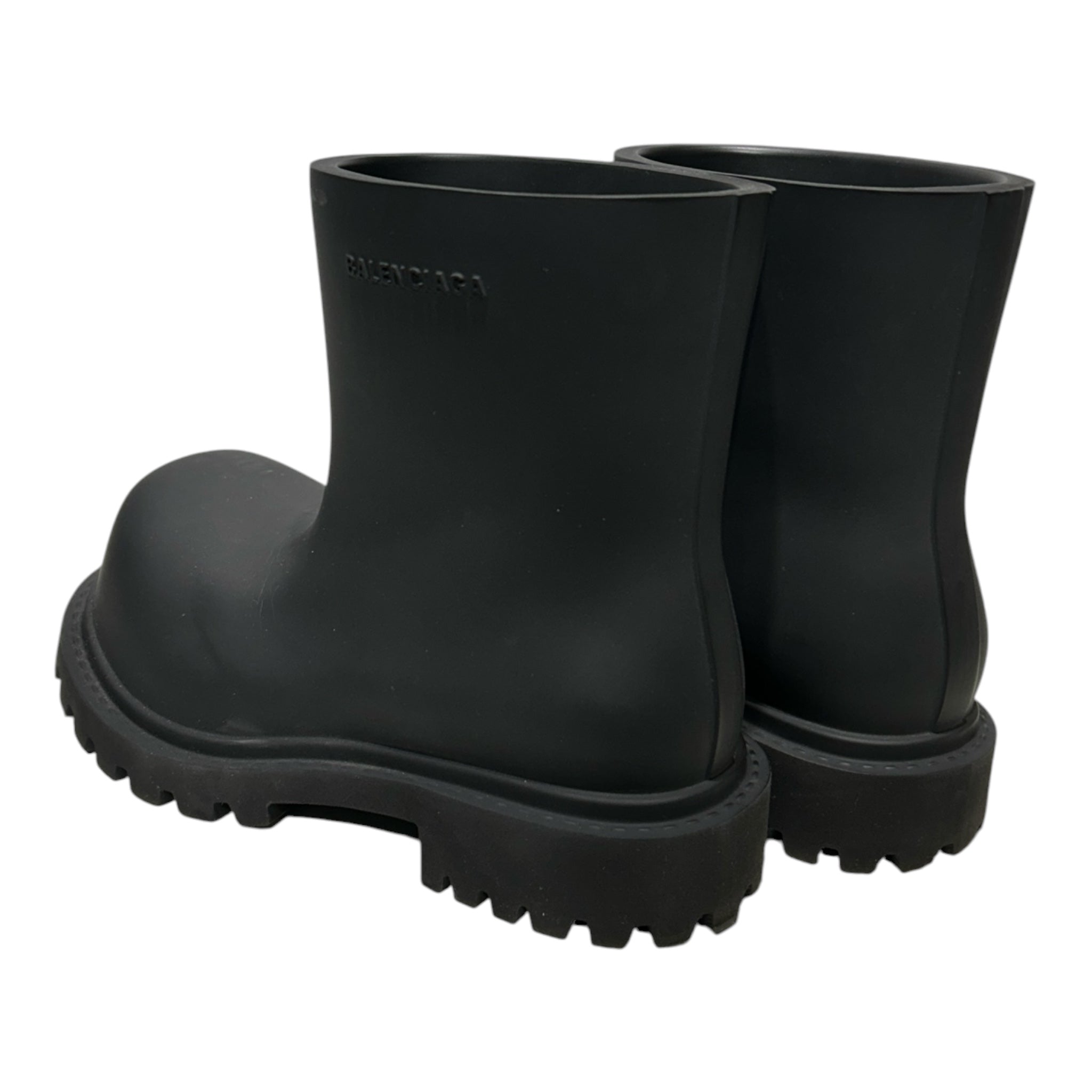BALENCIAGA/Boots/EU 40/BLK/RUBBER STEROID BOOT view 2
