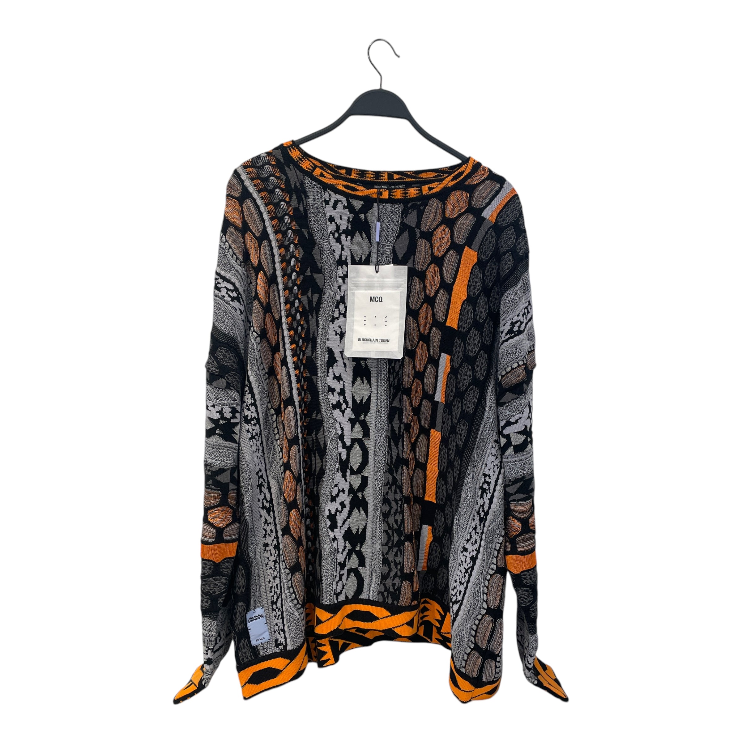 McQ Alexander McQueen/Sweater/L/Multicolor/Cotton/All Over Print/700203 rtn01 1000 view 1