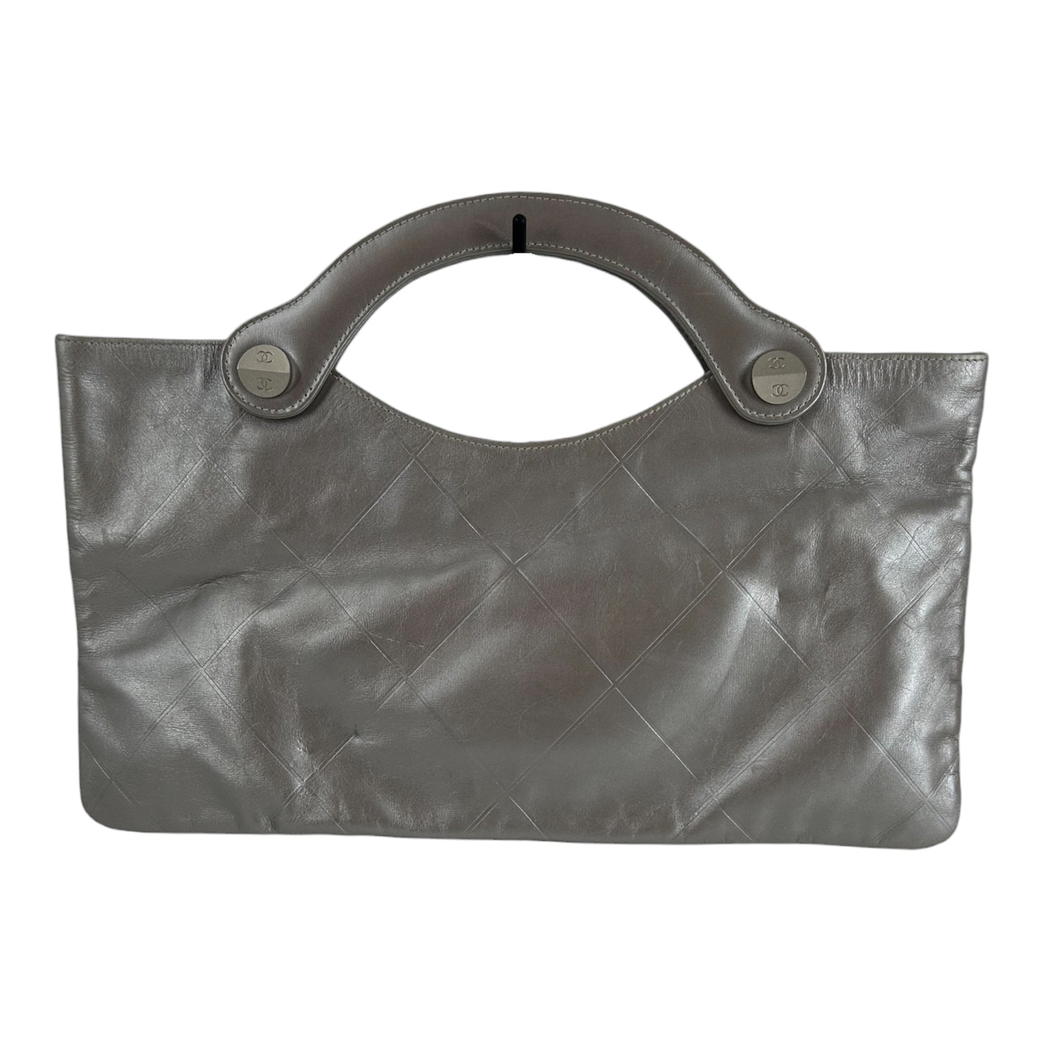 CHANEL/Hand Bag/Leather/SLV/5659921 view 2