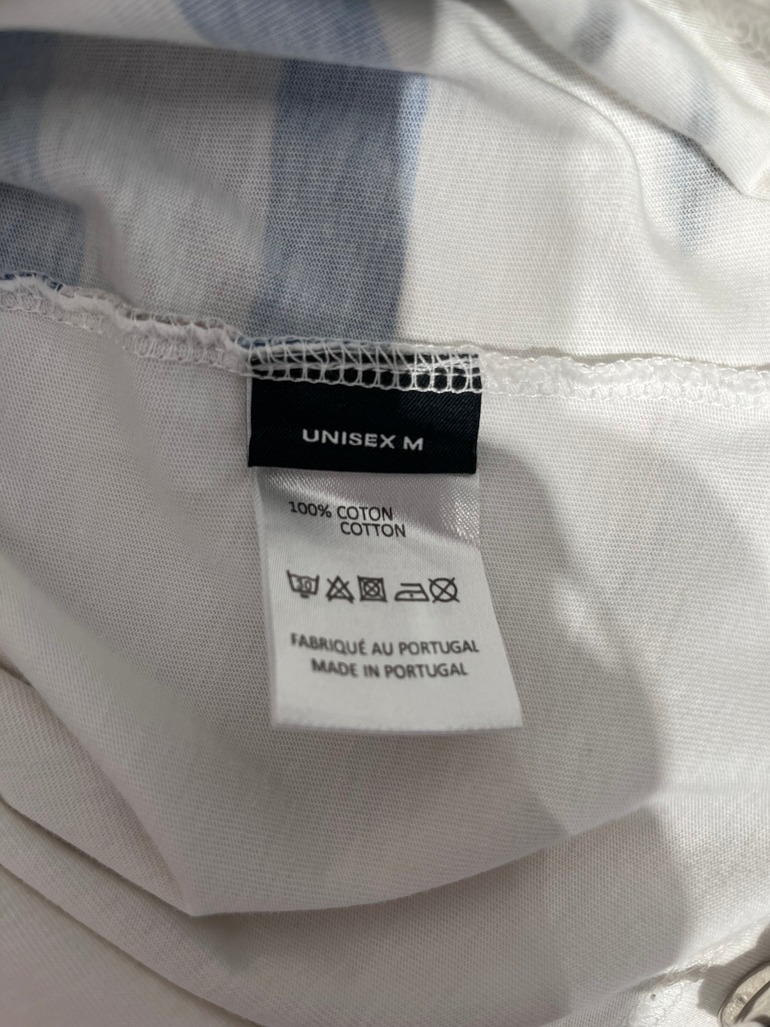 Jean Paul Gaultier/Y/PROJECT/T-Shirt/M/Cotton/WHT/CINCHED BOTTOM STRIPES view 4