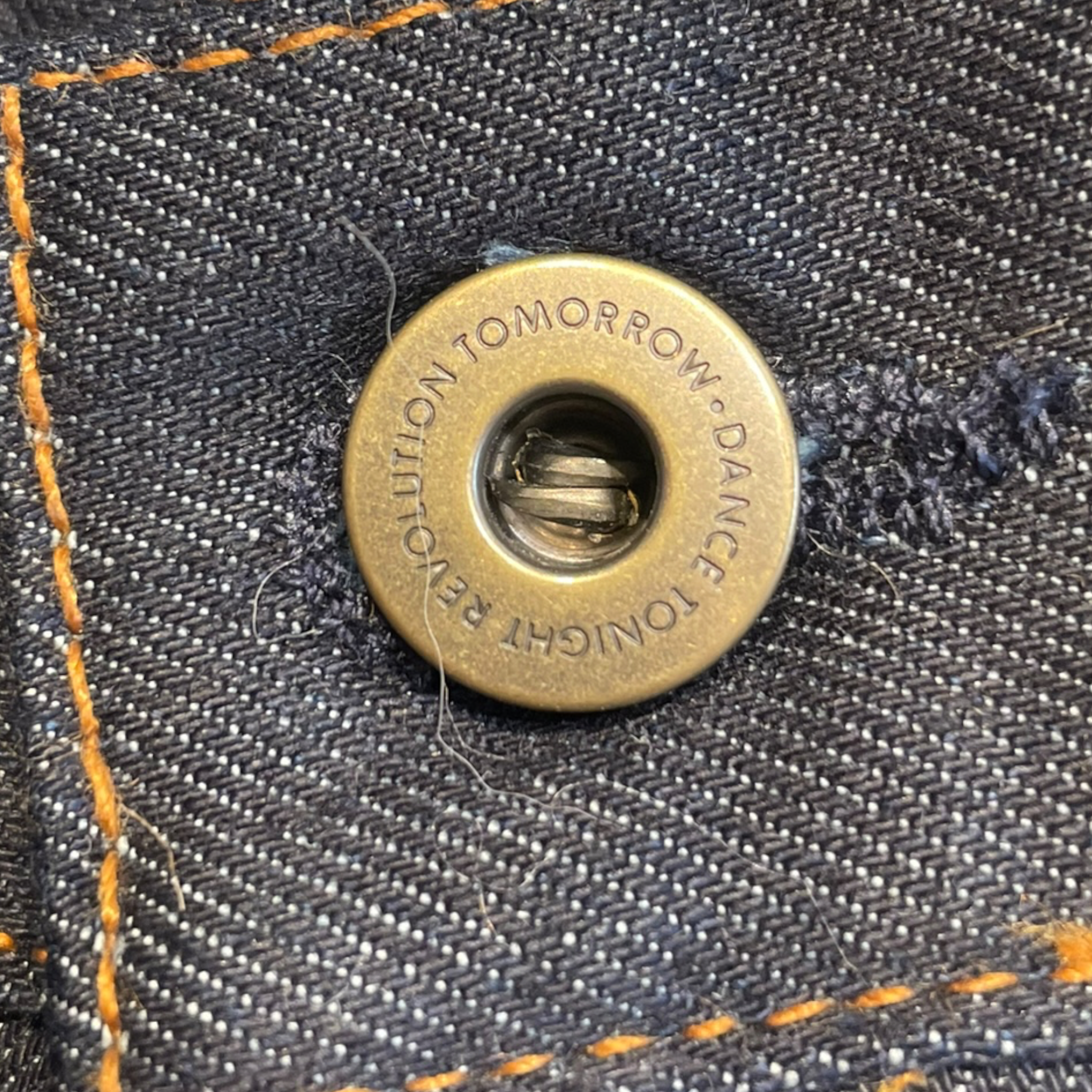 April77/Pants/29/Denim/NVY/SKELETON TRANSISTOR view 5