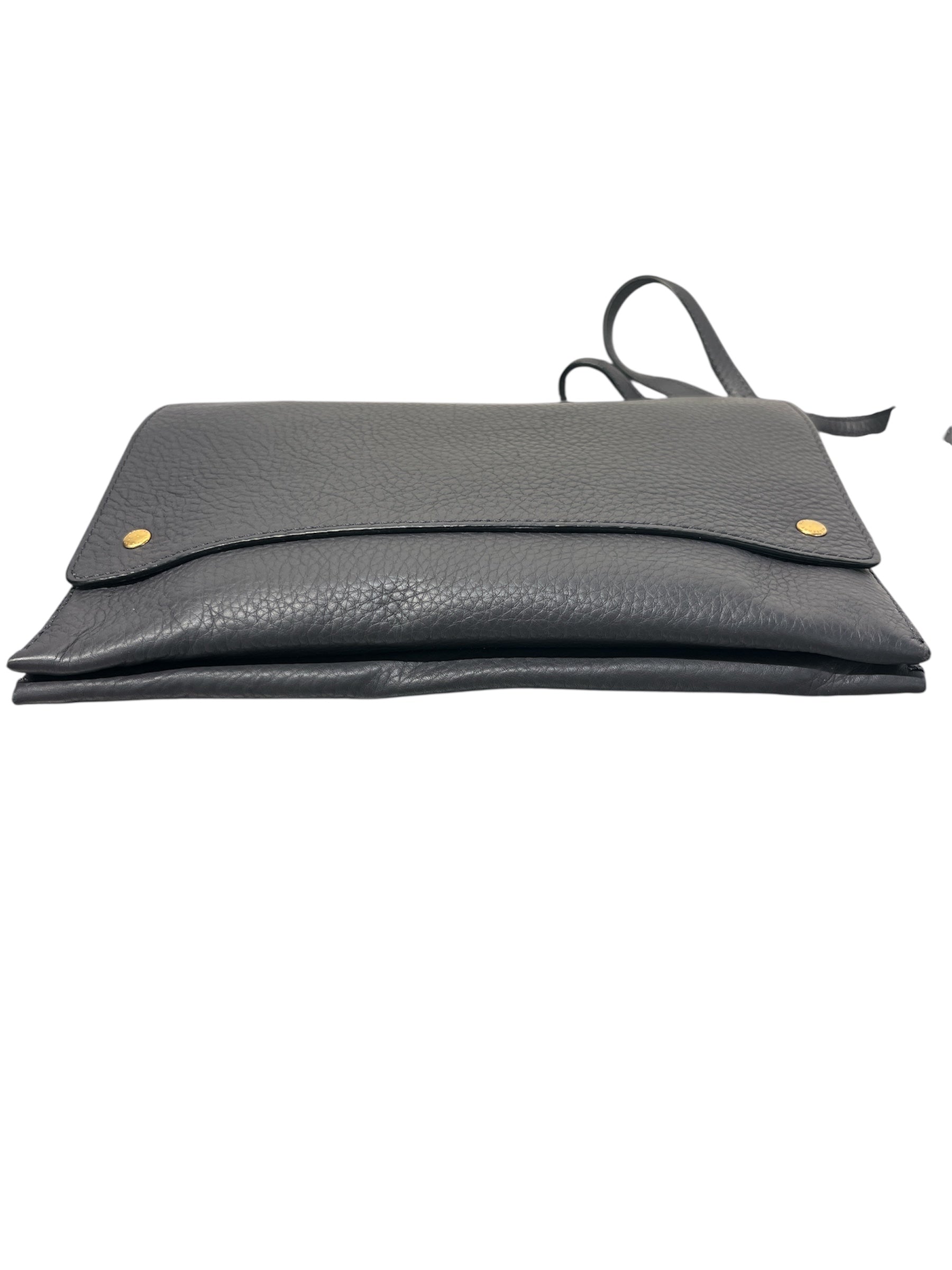 BURBERRY/Cross Body Bag/Leather/IDG/PEBBLE LEATHER GOLD HARDWARE view 3