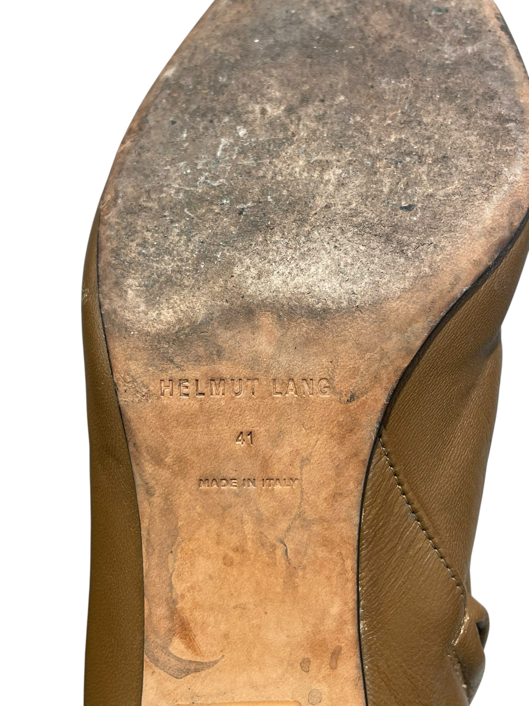 Helmut Lang/Long Boots/EU 41/CML/Side Zip/shearling trimmed view 8