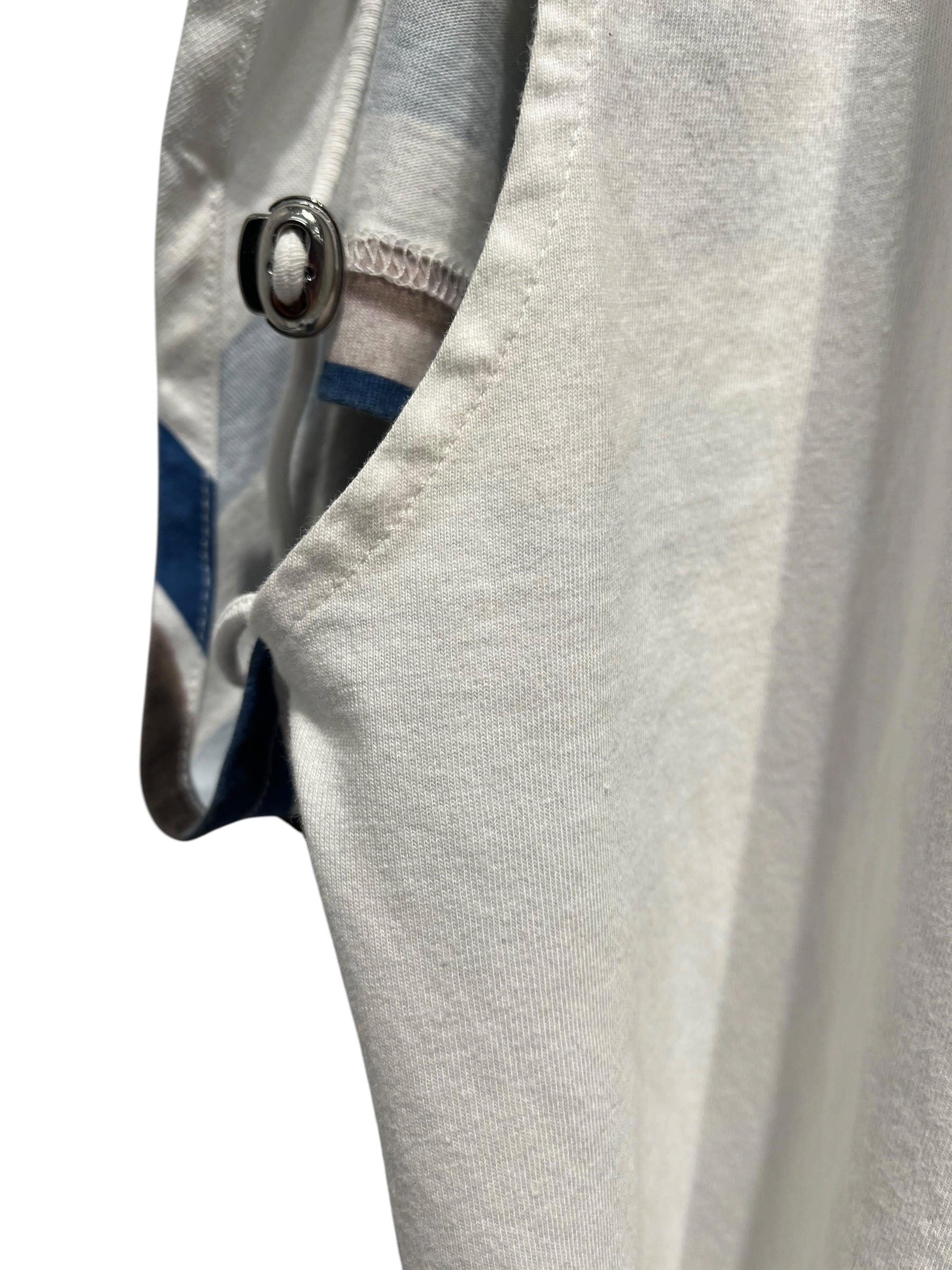 Jean Paul Gaultier/Y/PROJECT/T-Shirt/M/Cotton/WHT/CINCHED BOTTOM STRIPES view 5