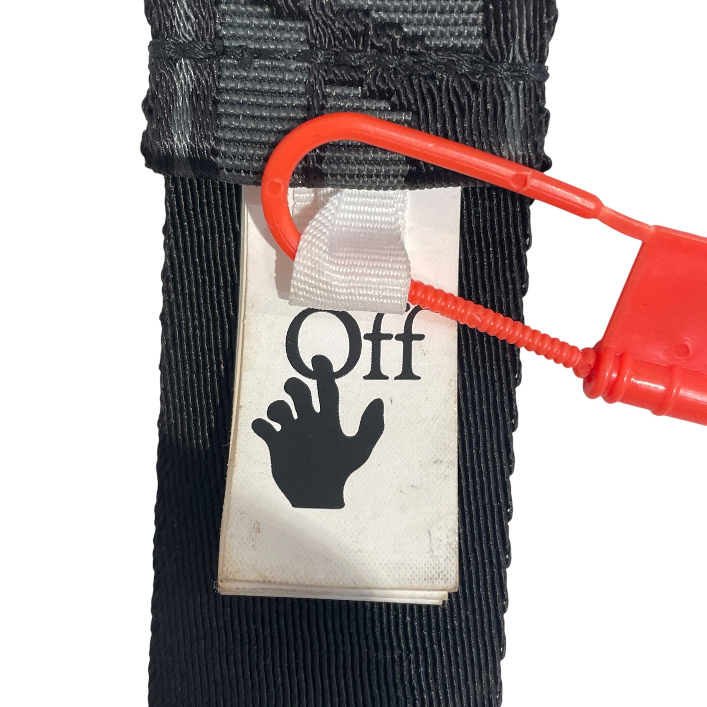 OFF-WHITE/Belt/Monogram/Cotton/BLK/M's/ view 3