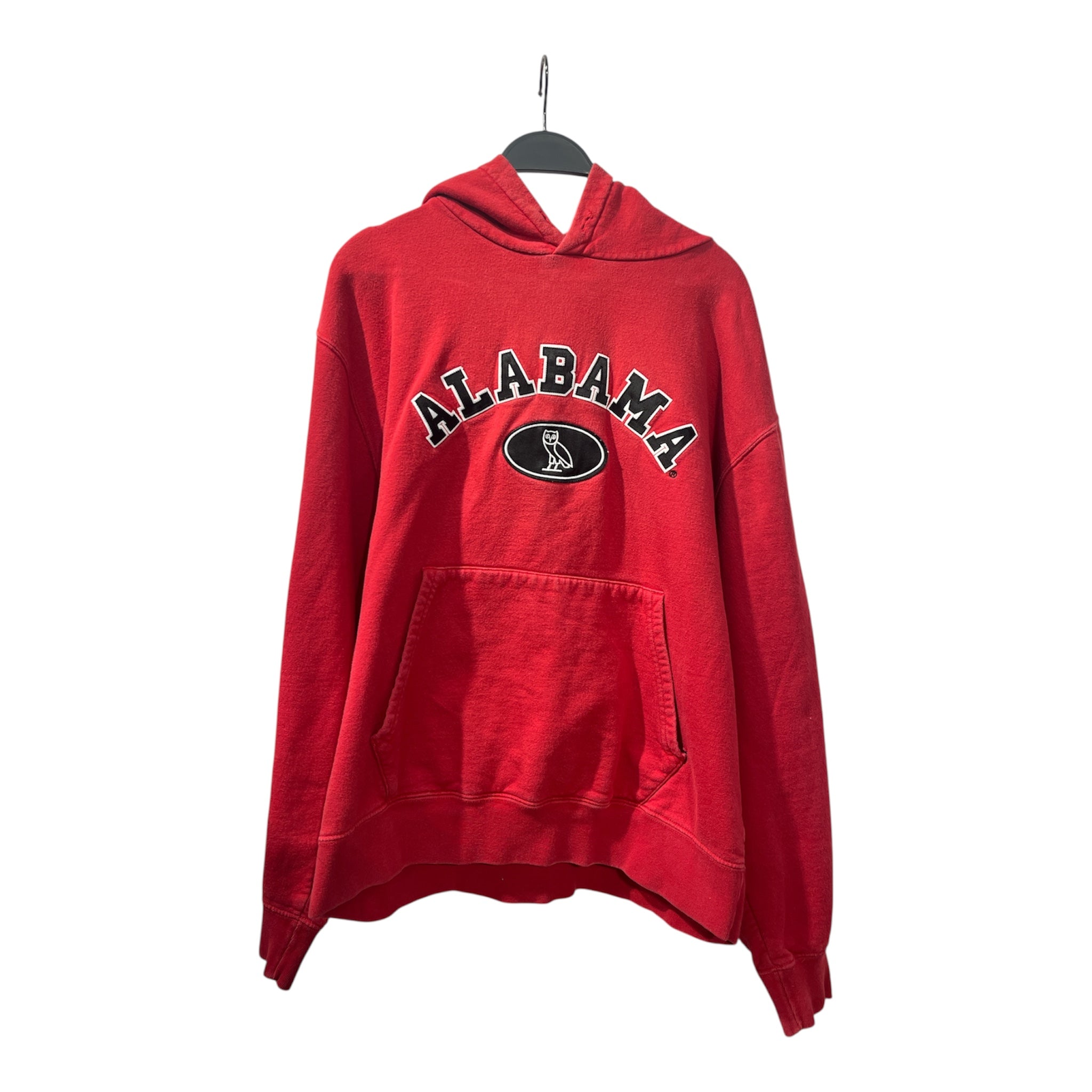 OCTOBERS VERY OWN(OVO)/Hoodie/L/Cotton/RED/OVOxNCAA view 1