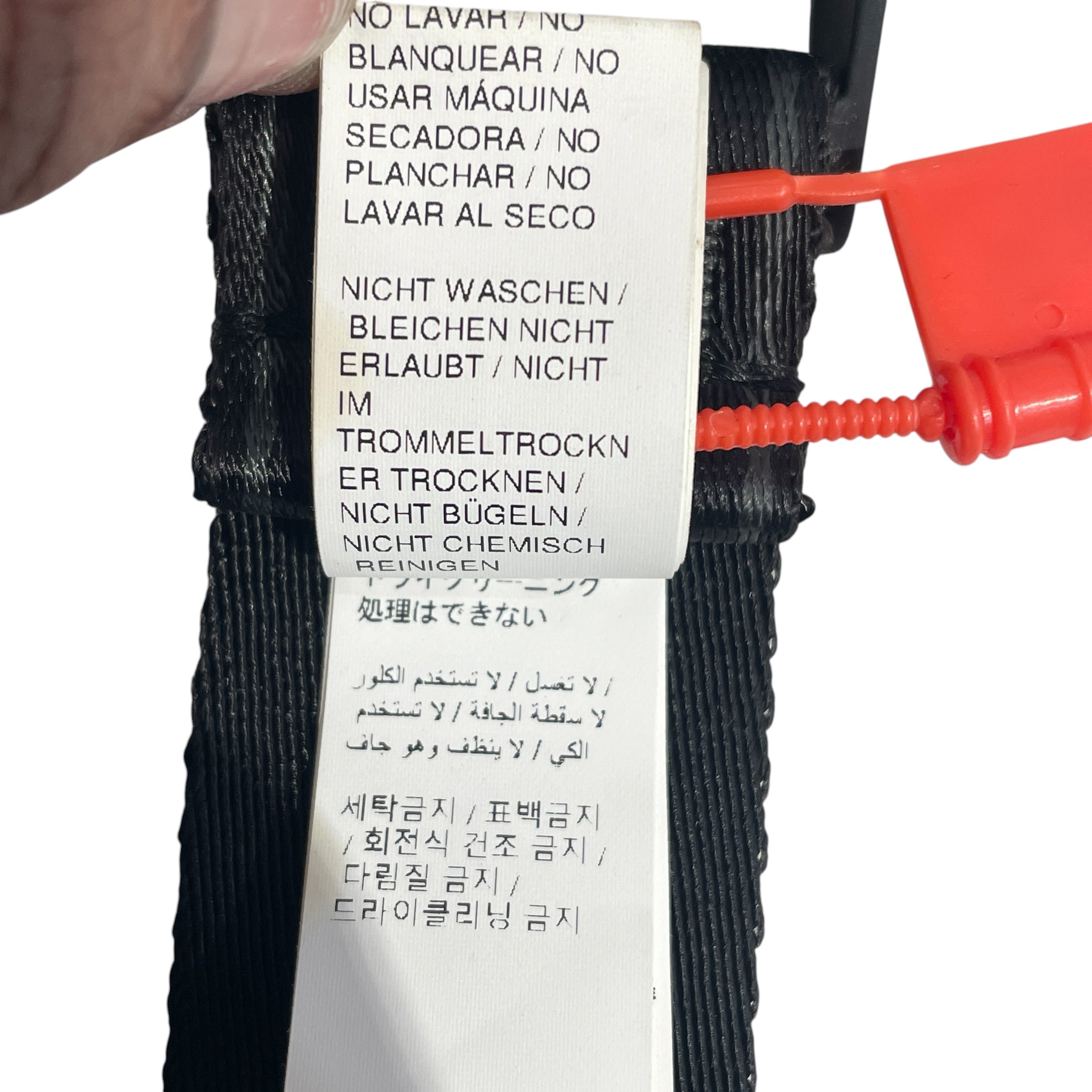 OFF-WHITE/Belt/Monogram/Cotton/BLK/M's/ view 6