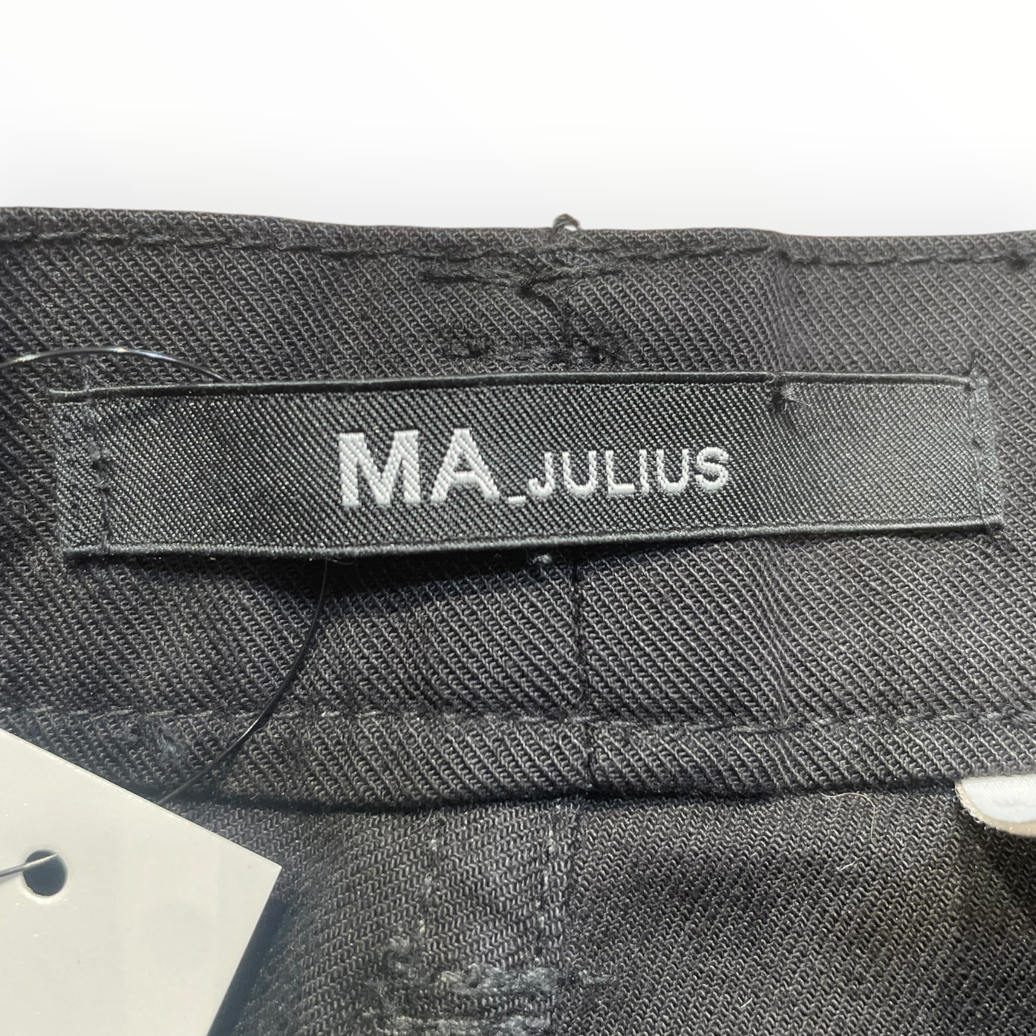 MA JULIUS/Pants/2/Denim/BLK/COTTON TWILL SKINNY view 3